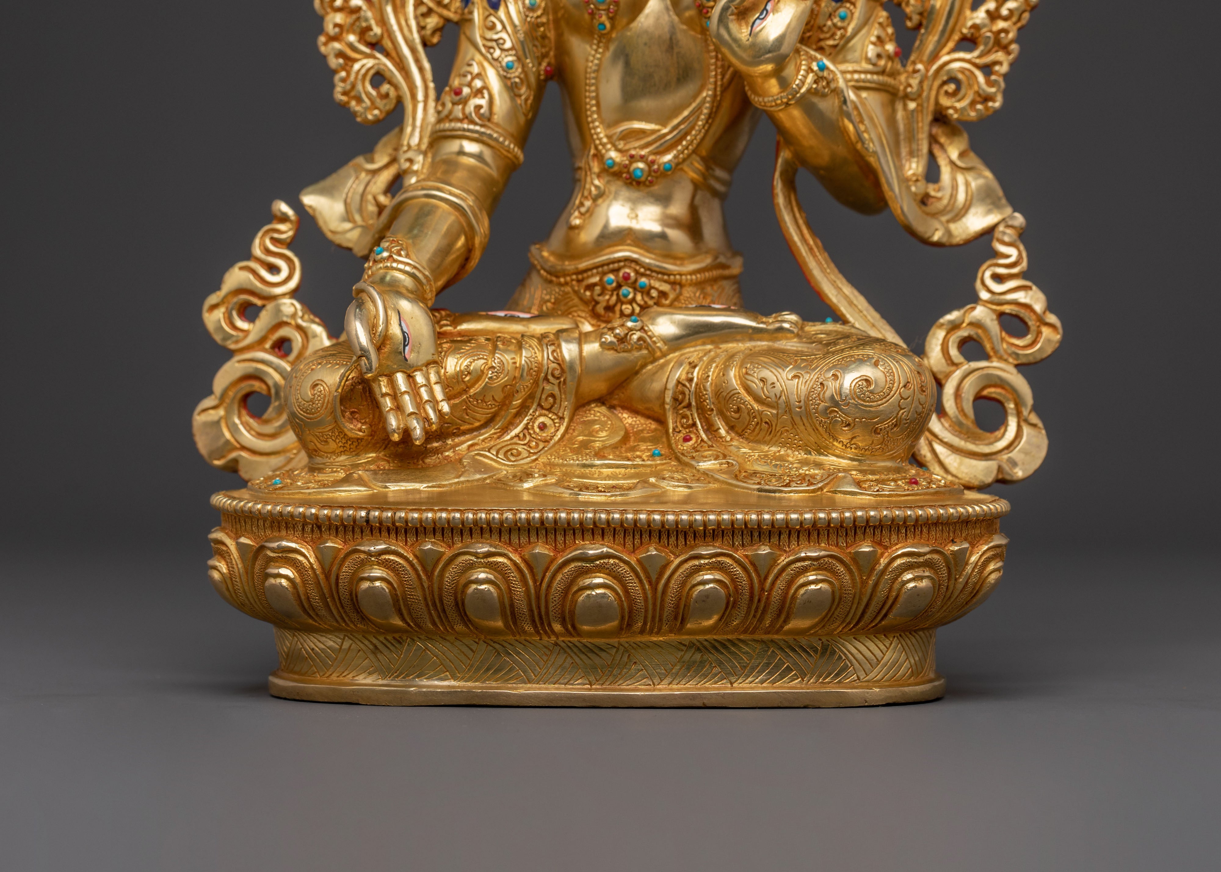 Goddess White Tara Statue | Meditation Figure