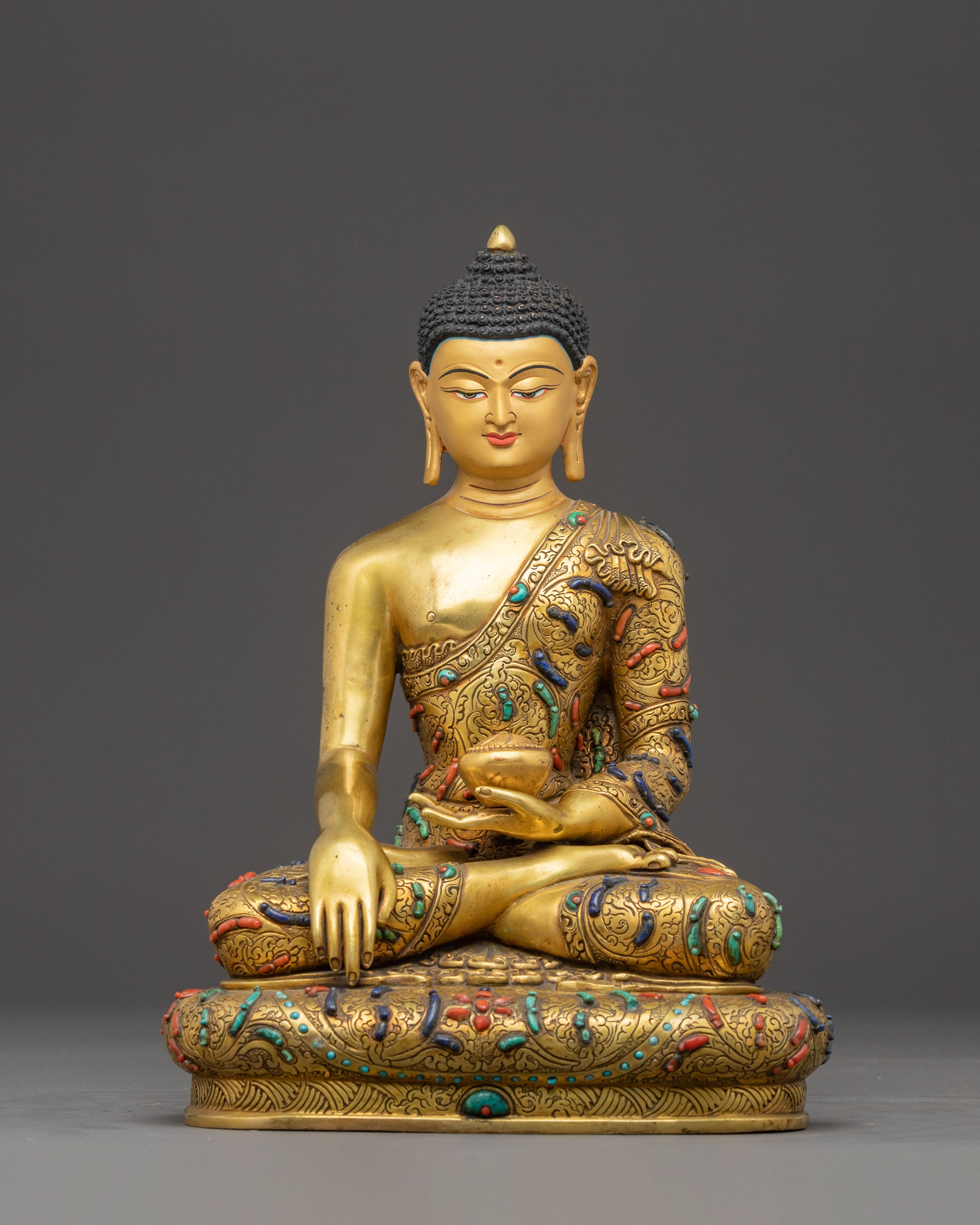 Handcrafted Buddha Shakyamuni Sculpture | Enlightened Sage of the Shakya Clan