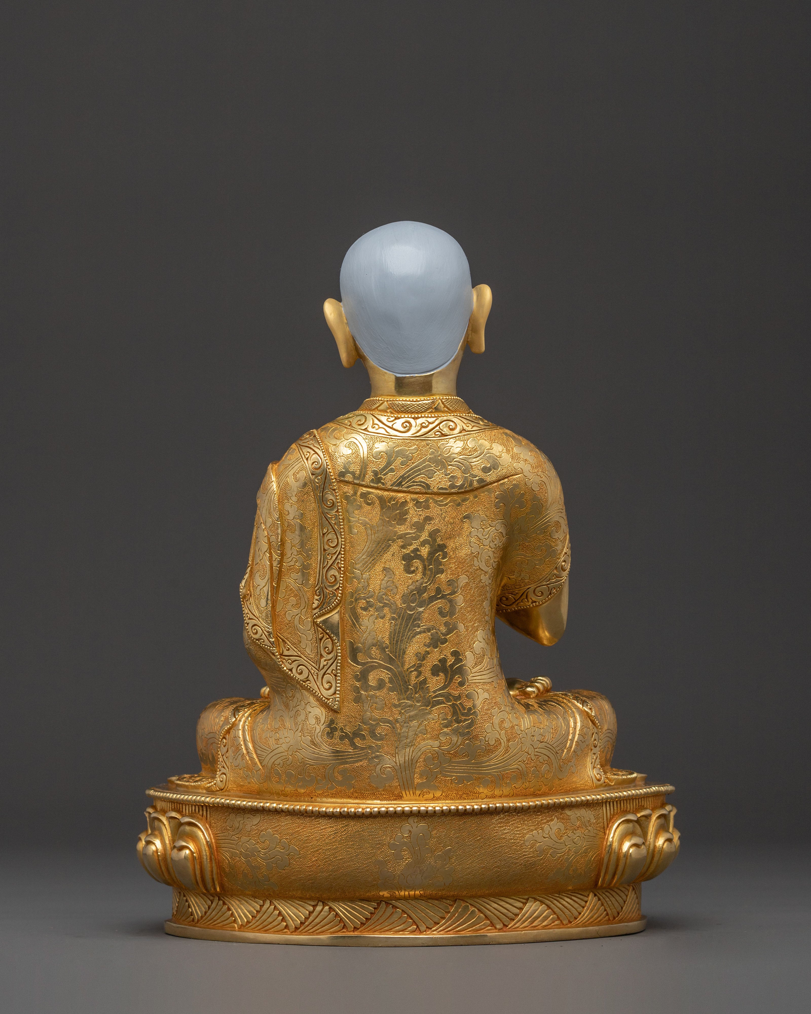 Tsongkhapa with Two Disciples Statue Set | Himalayan Buddhist Art