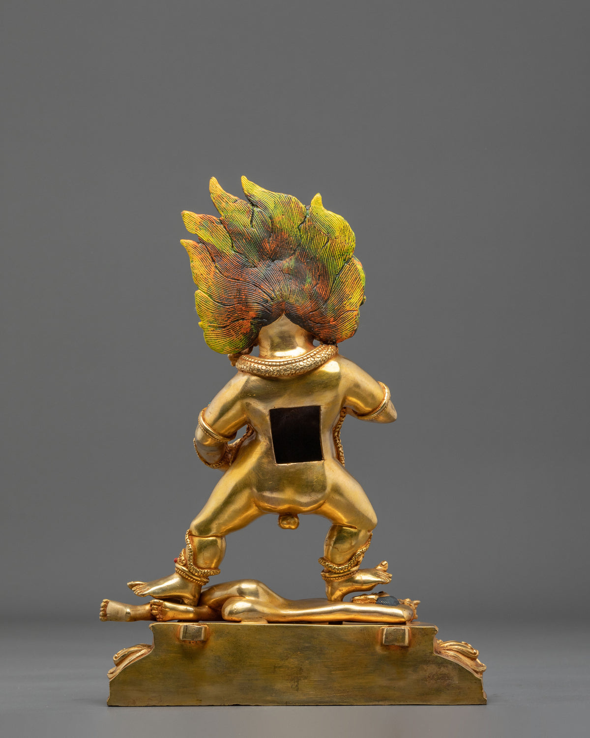Black Dzambhala Statue | Tibetan Buddhist Protector