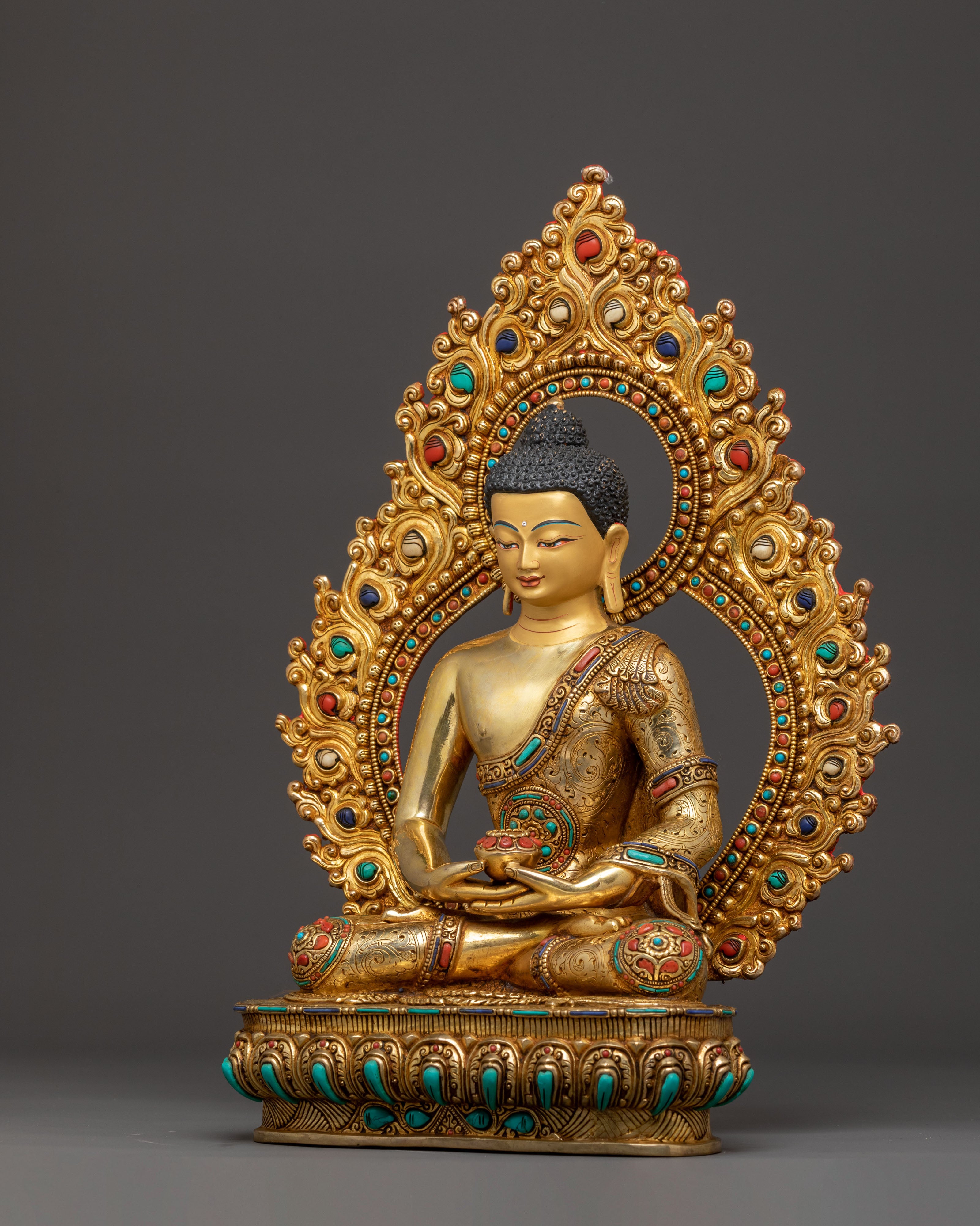 Shakyamuni Buddha Dharma Decor Statue