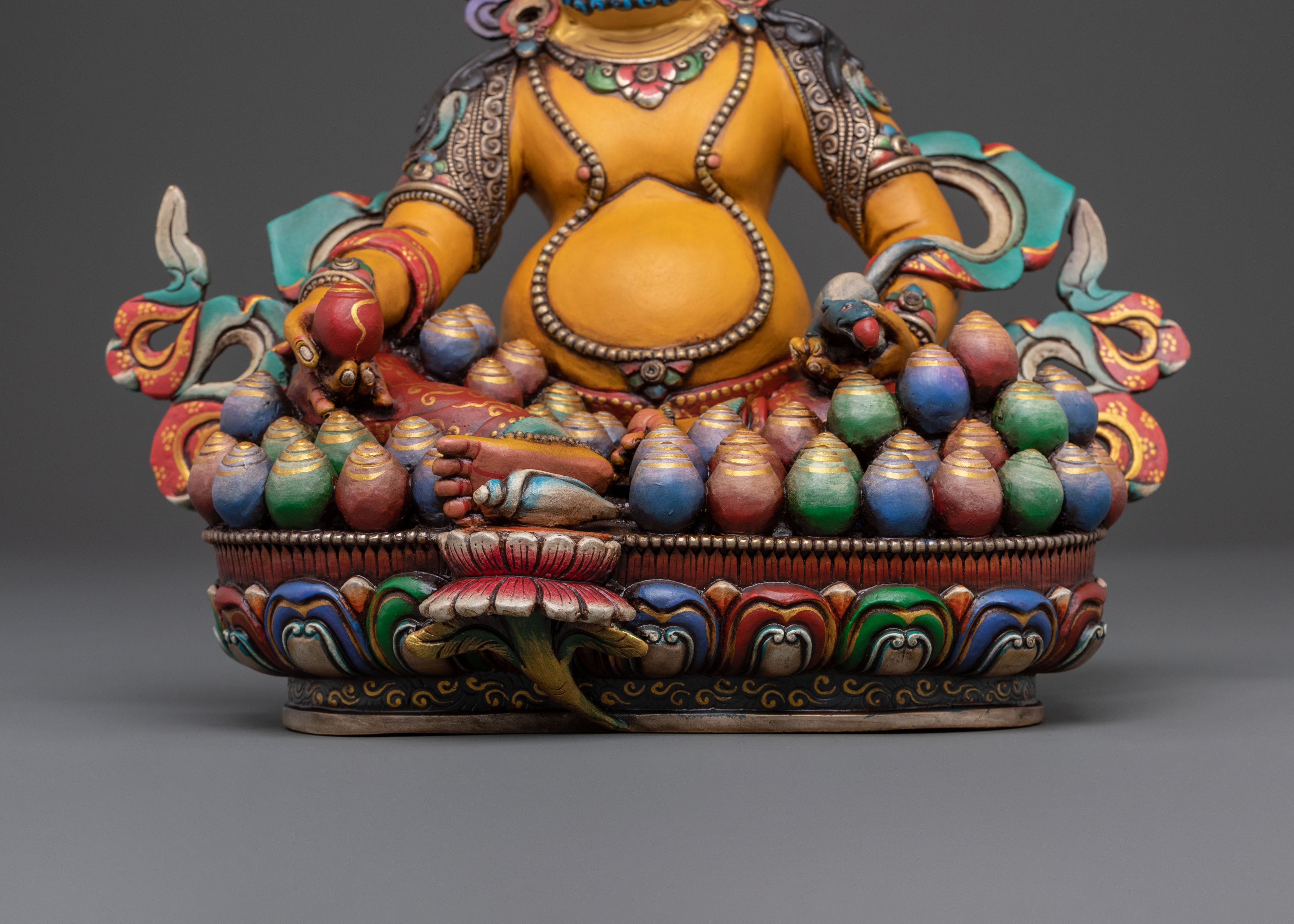 Dzambhala Statue | Tibetan Buddhist Wealth God