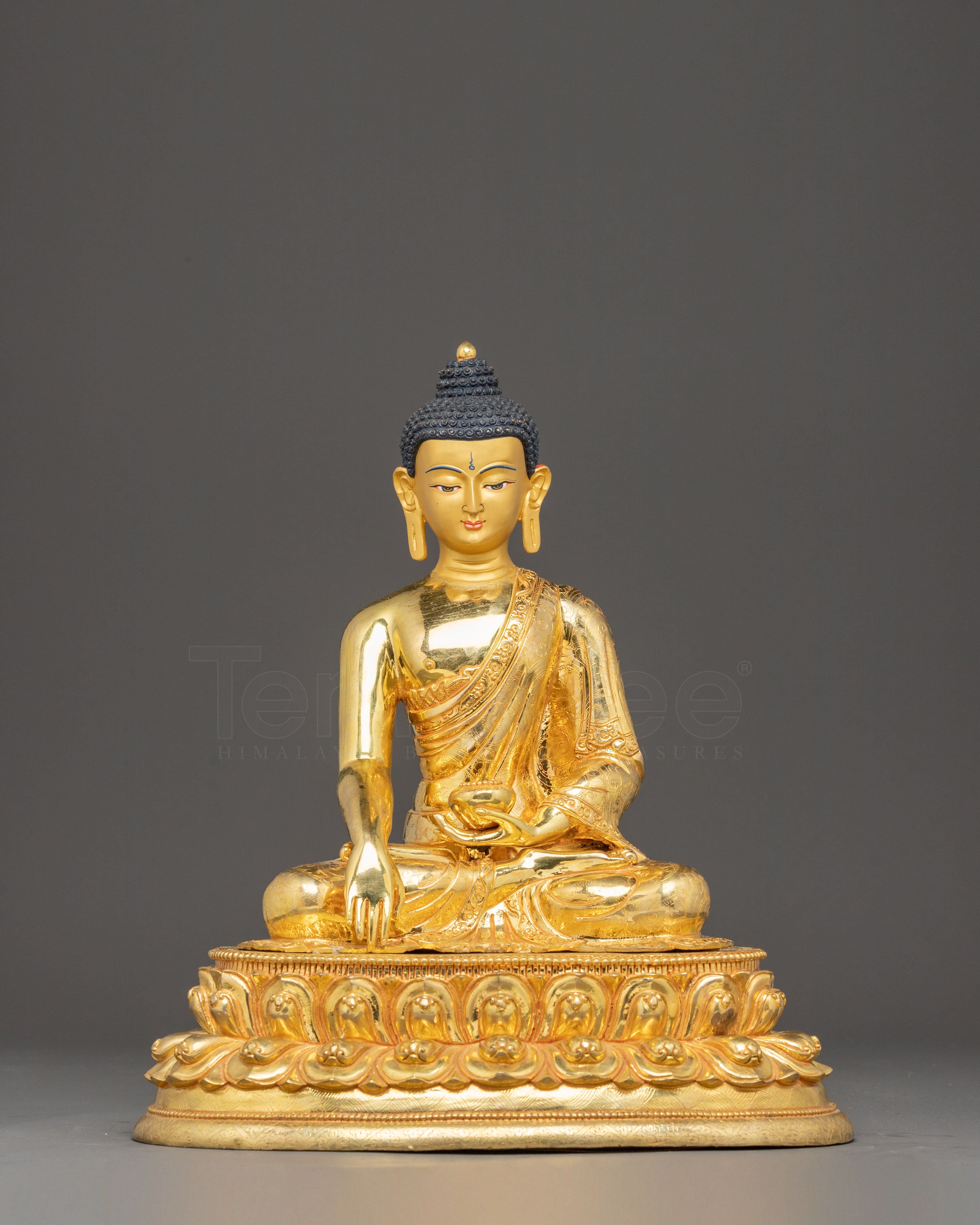 Himalayan Buddha Shakyamuni Handcrafted Statue
