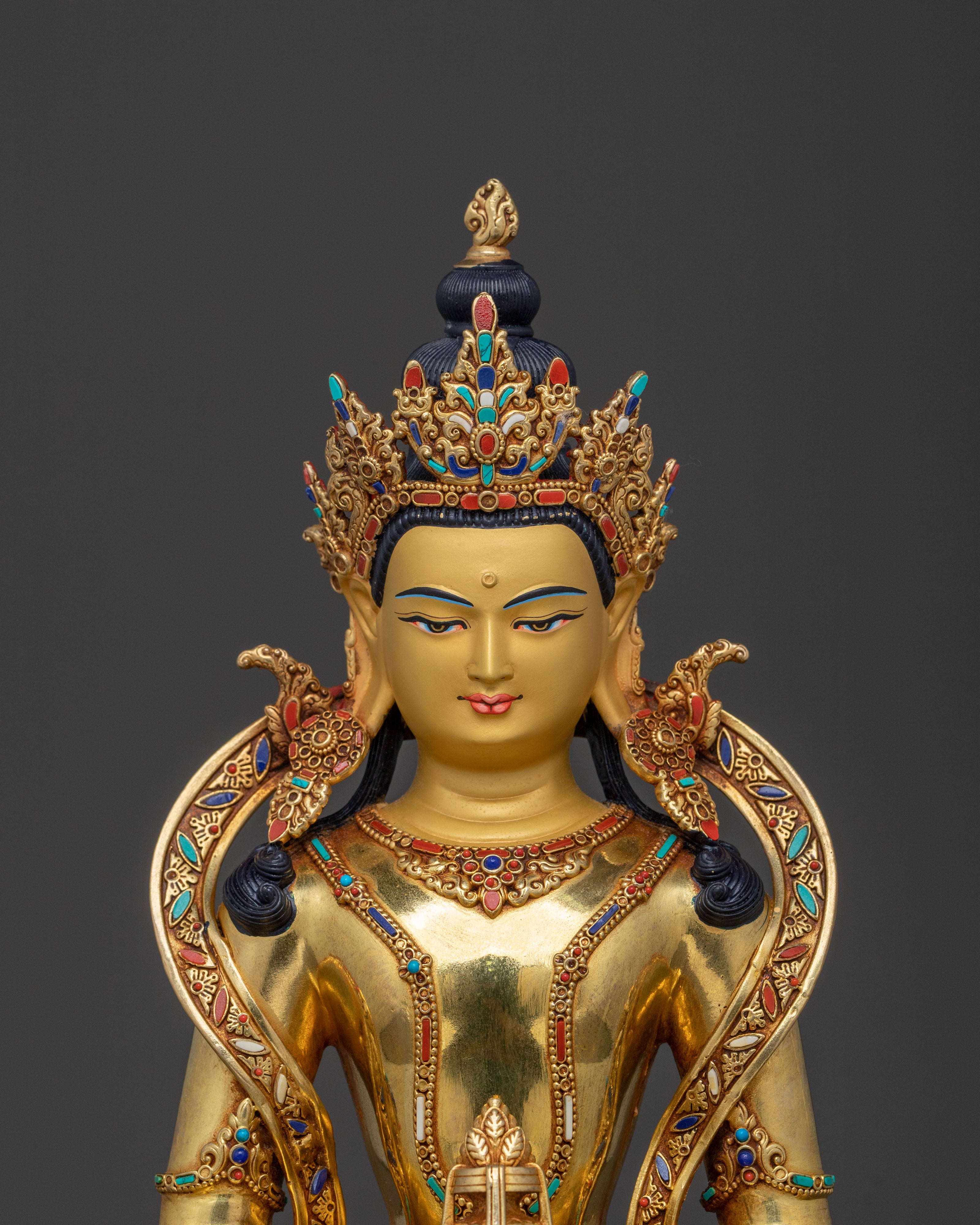 Amitayus Blessing Statue | Long Life Deity
