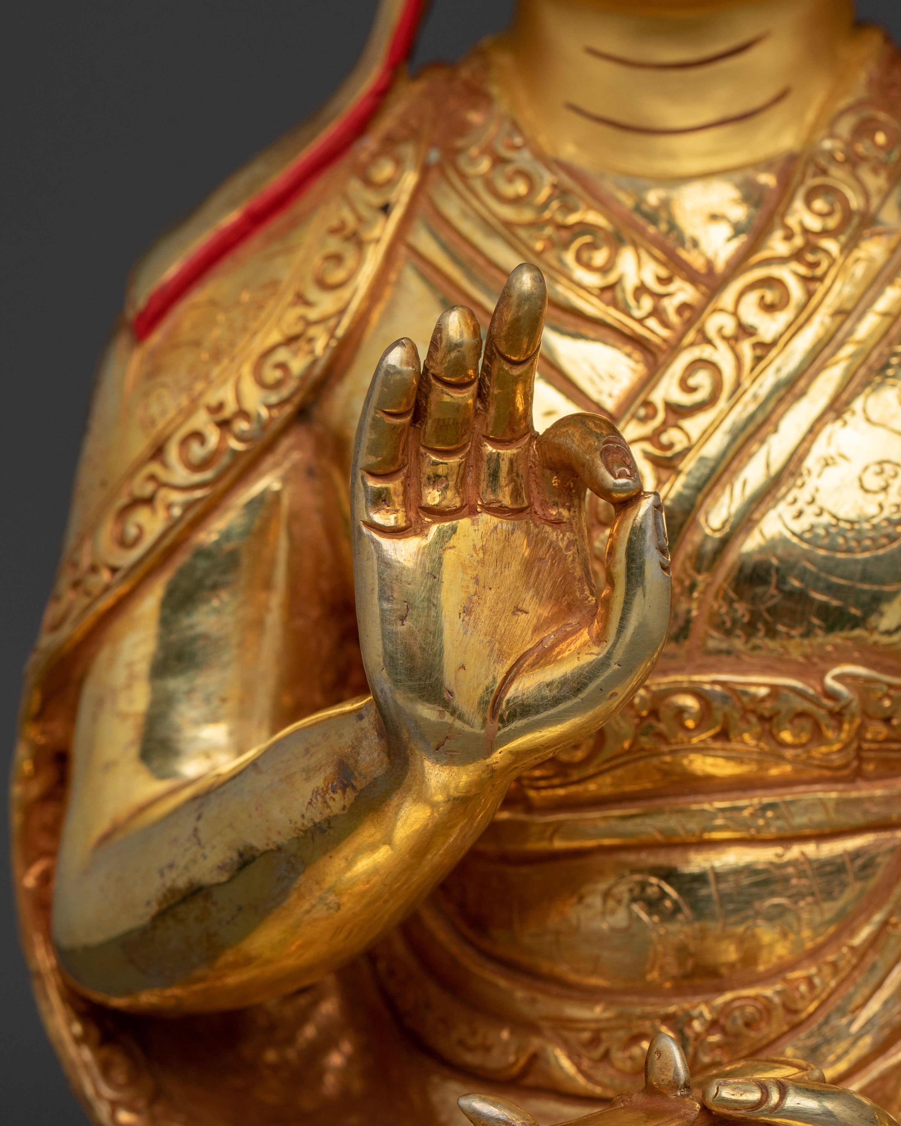 Santarakshita Statue | Tibetan Sacred Sculpture