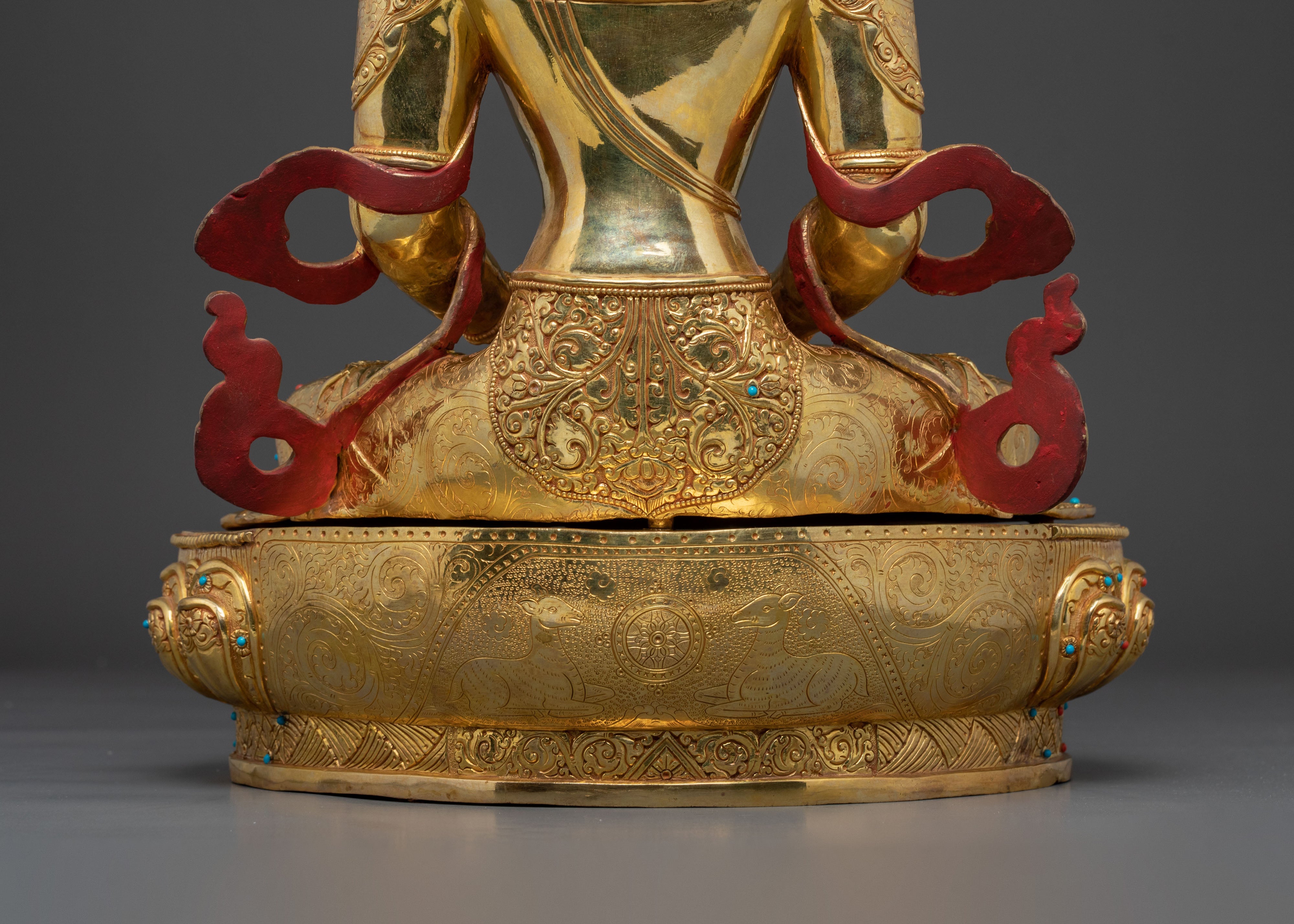 Amitayus Longevity and Health Statue | 24K Gold Gilded