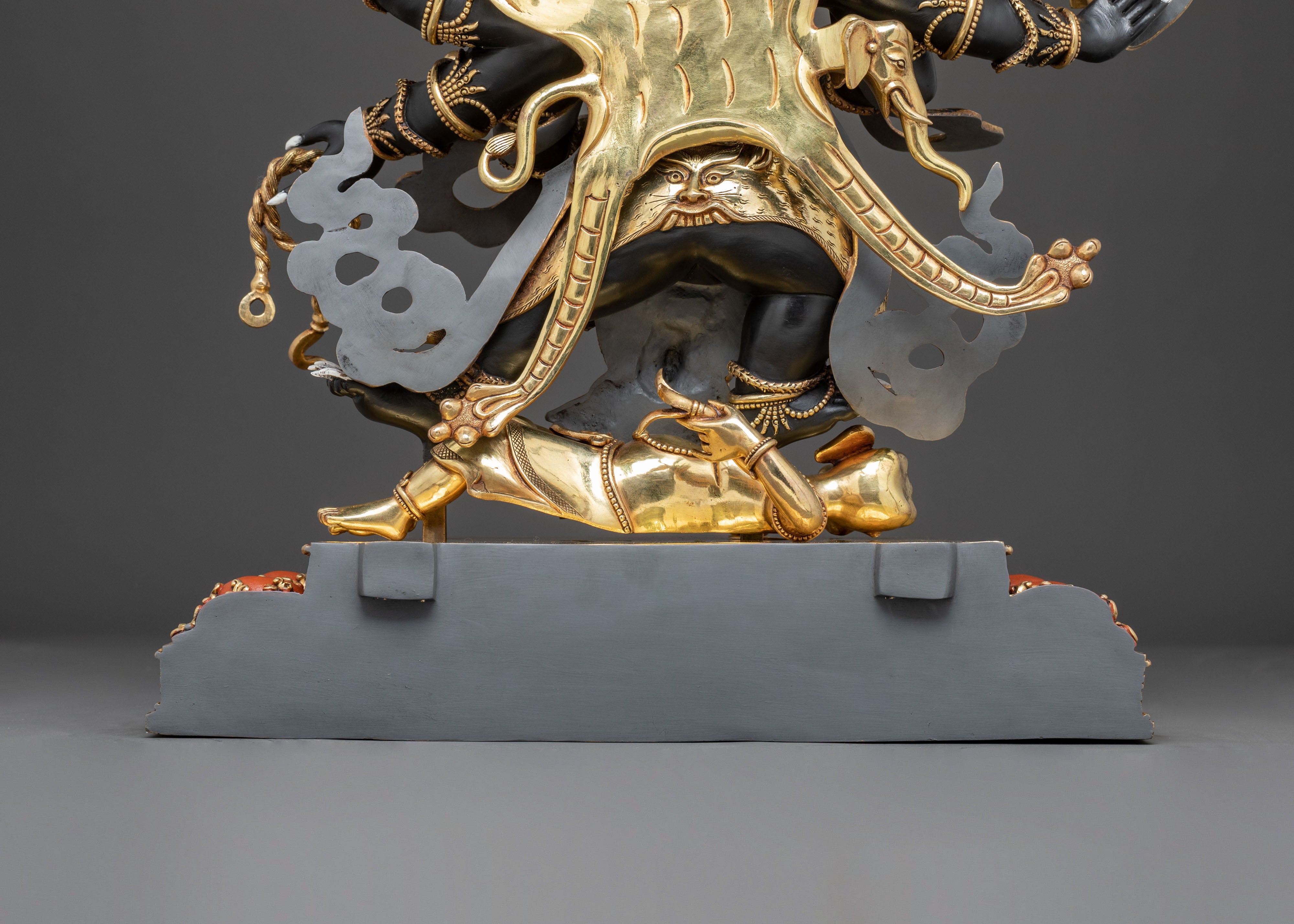 Handmade Magnificent Statue of Six-Armed Mahakala