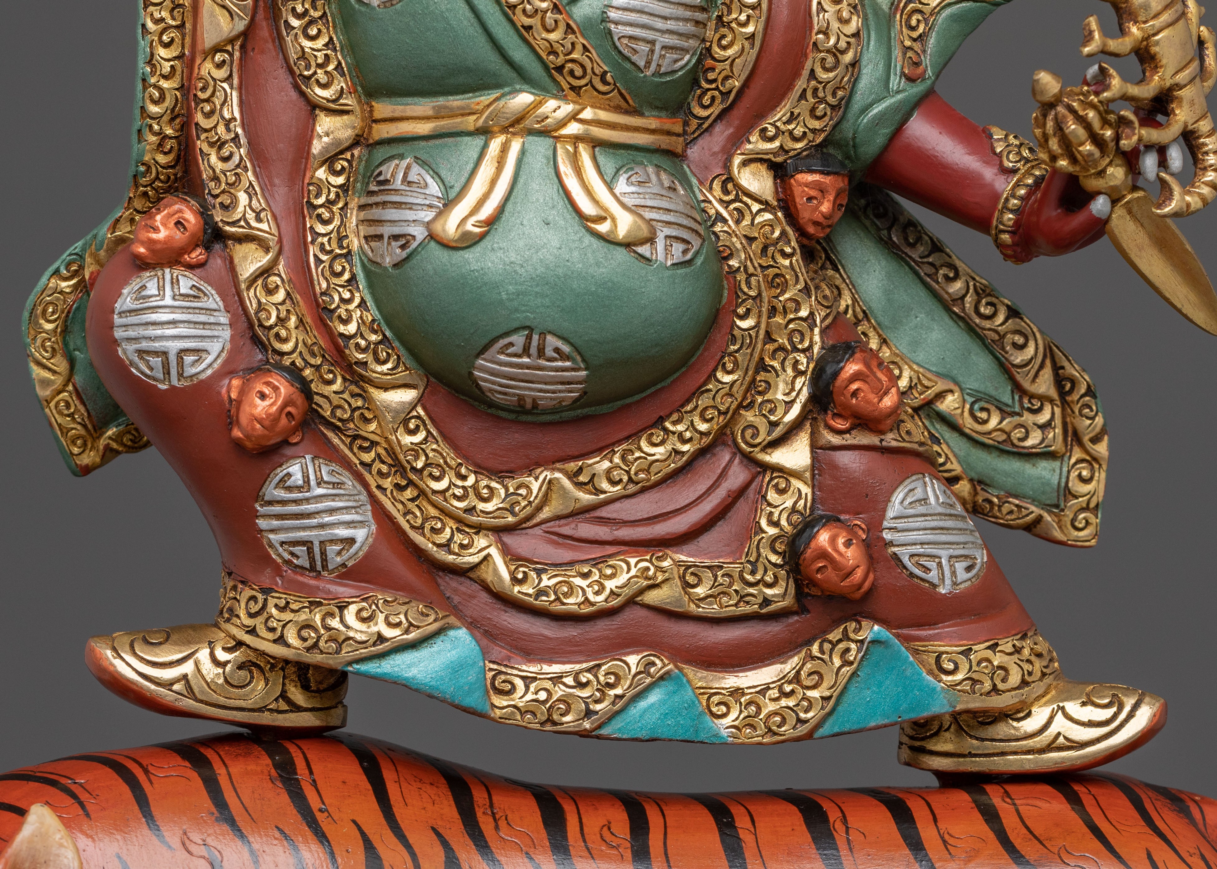 Dorje Drollo Sculpture | Tibetan Protector