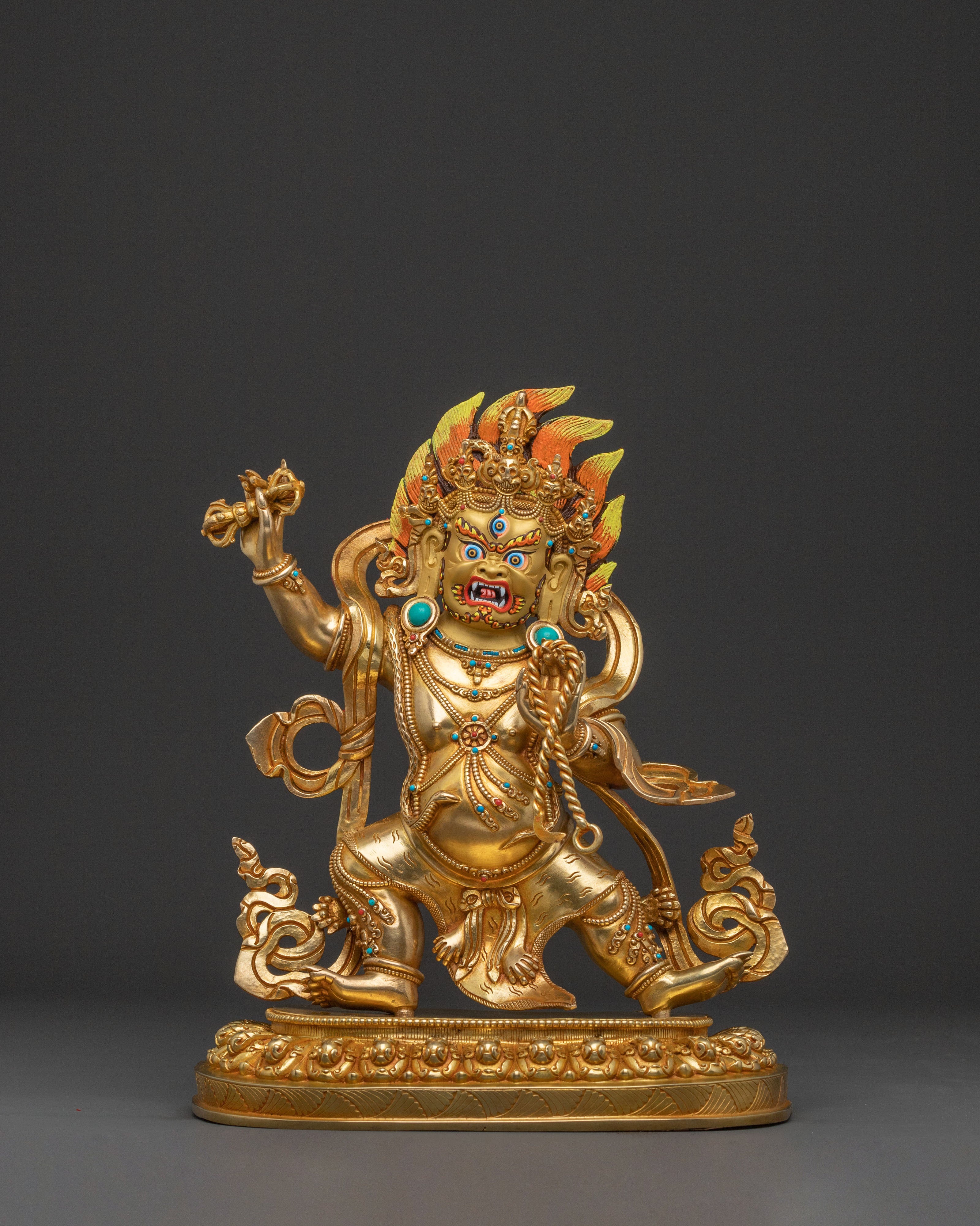 Vajrapani Traditional Statue | Spiritual Figure for Altar Decor