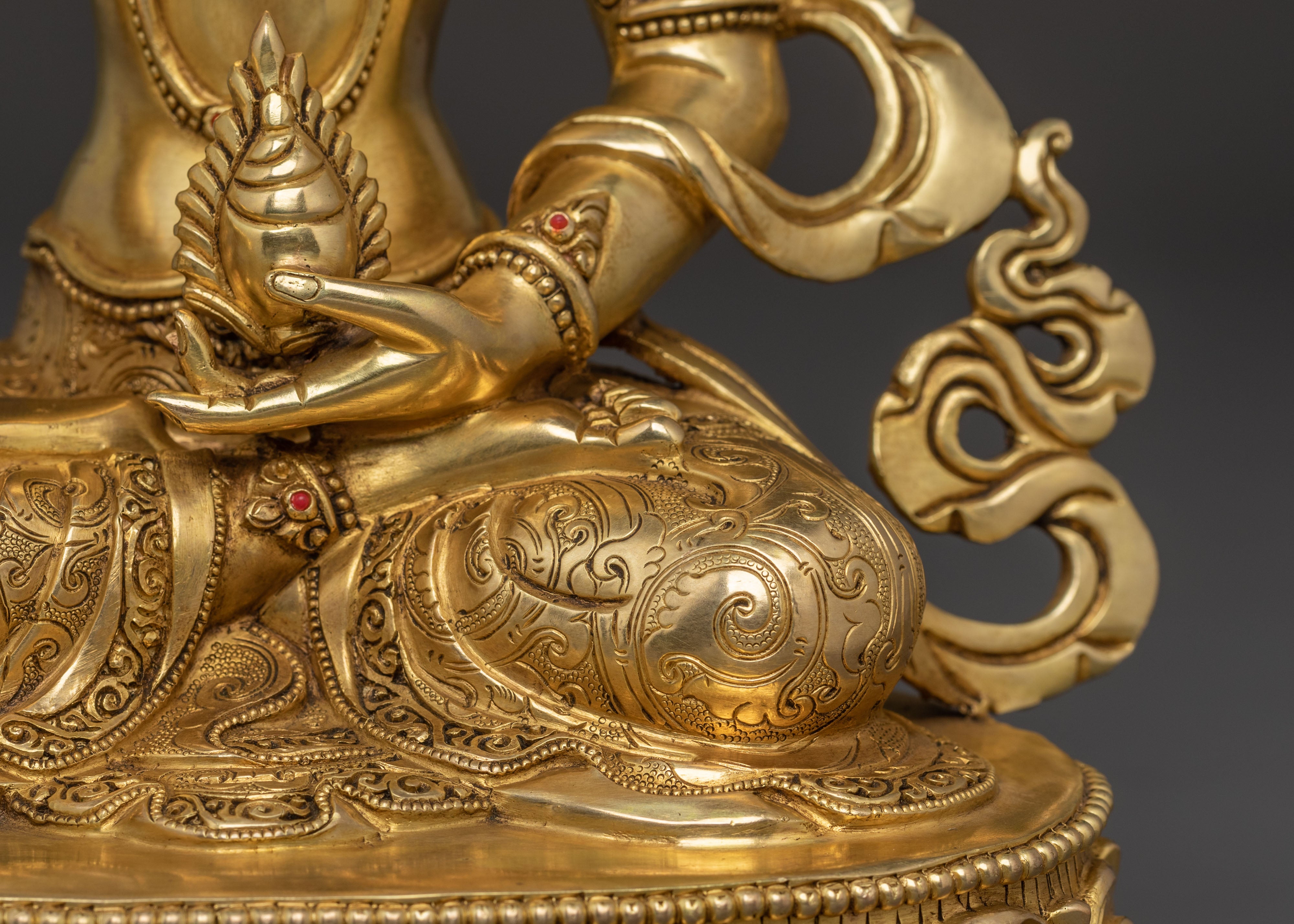 Kshitigarbha Buddha Sacred Statue | Spiritual Figure