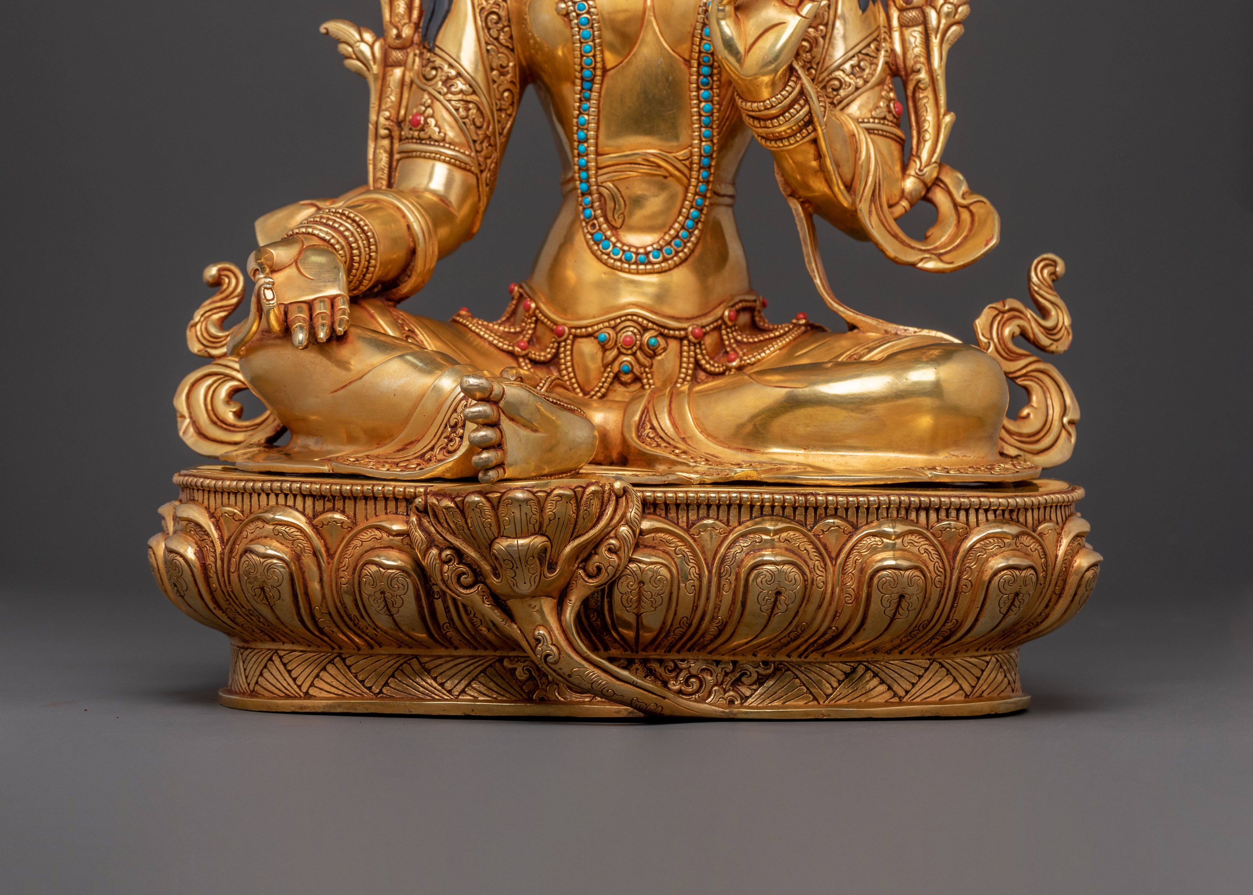 Goddess Green Tara Statue | Figure for Blessing