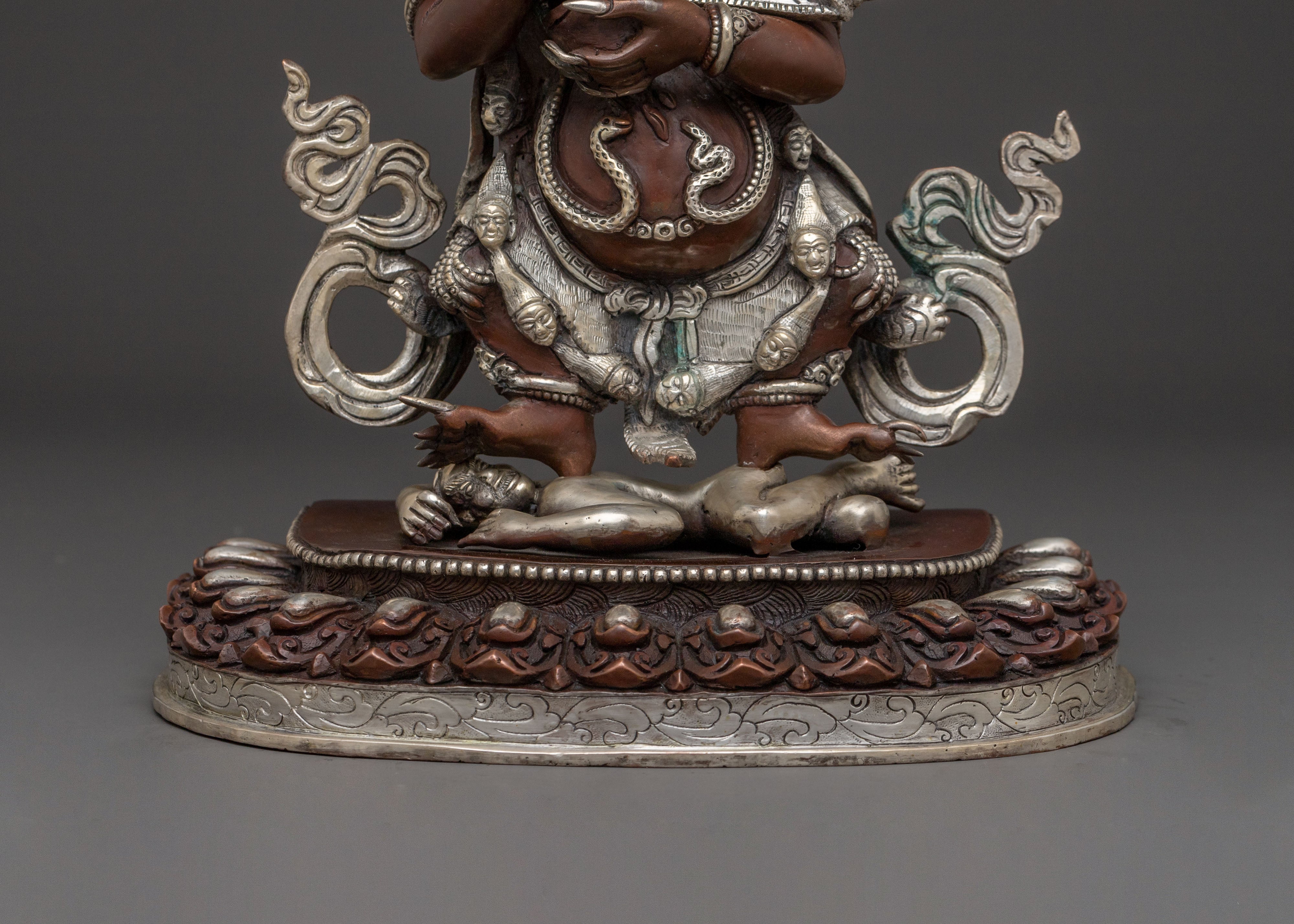 Shakya Mahakala Copper Statue | Compassionate Icon