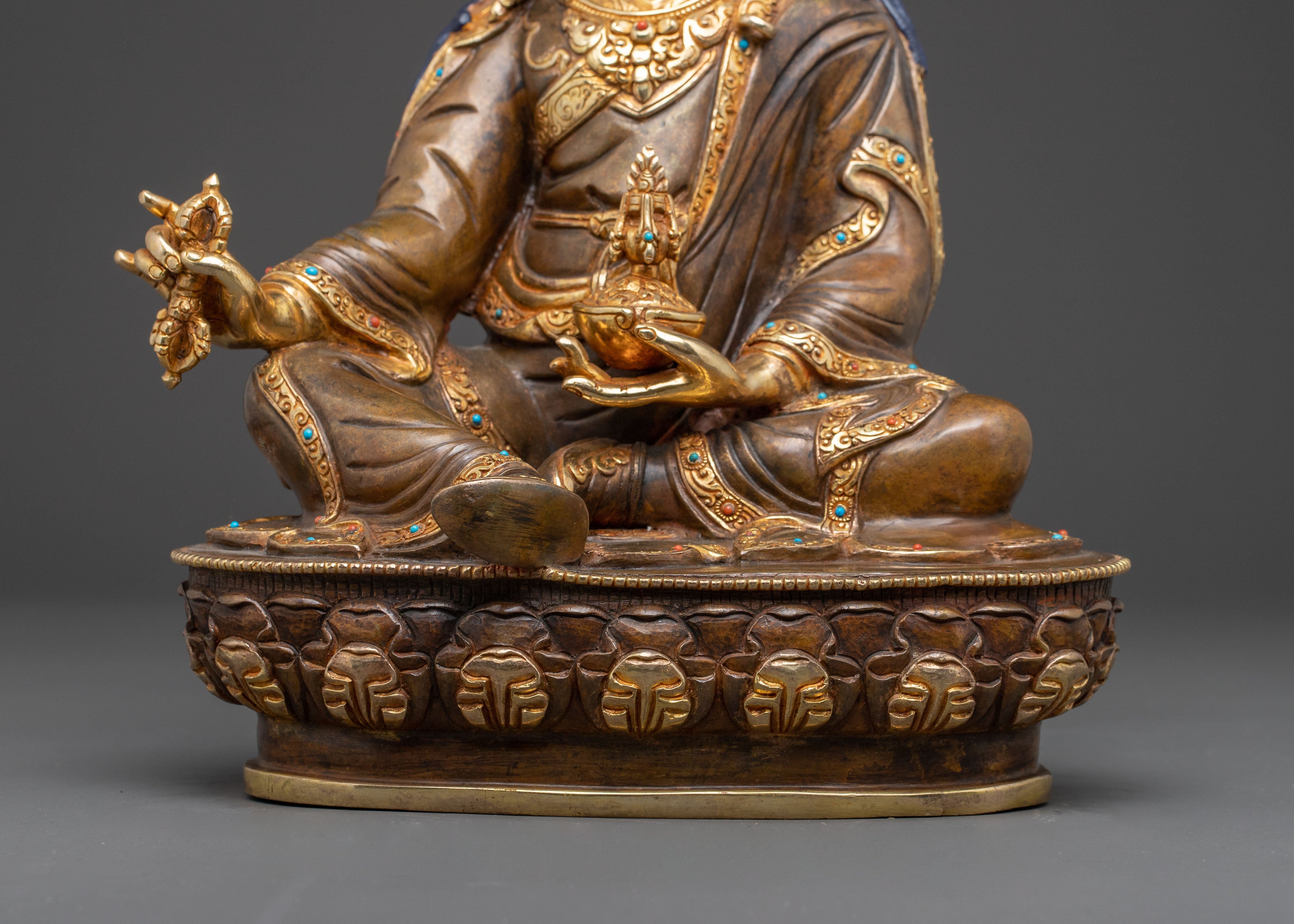 Handcrafted Art of Guru Padmasambhava | Tibetan Master of Transformation