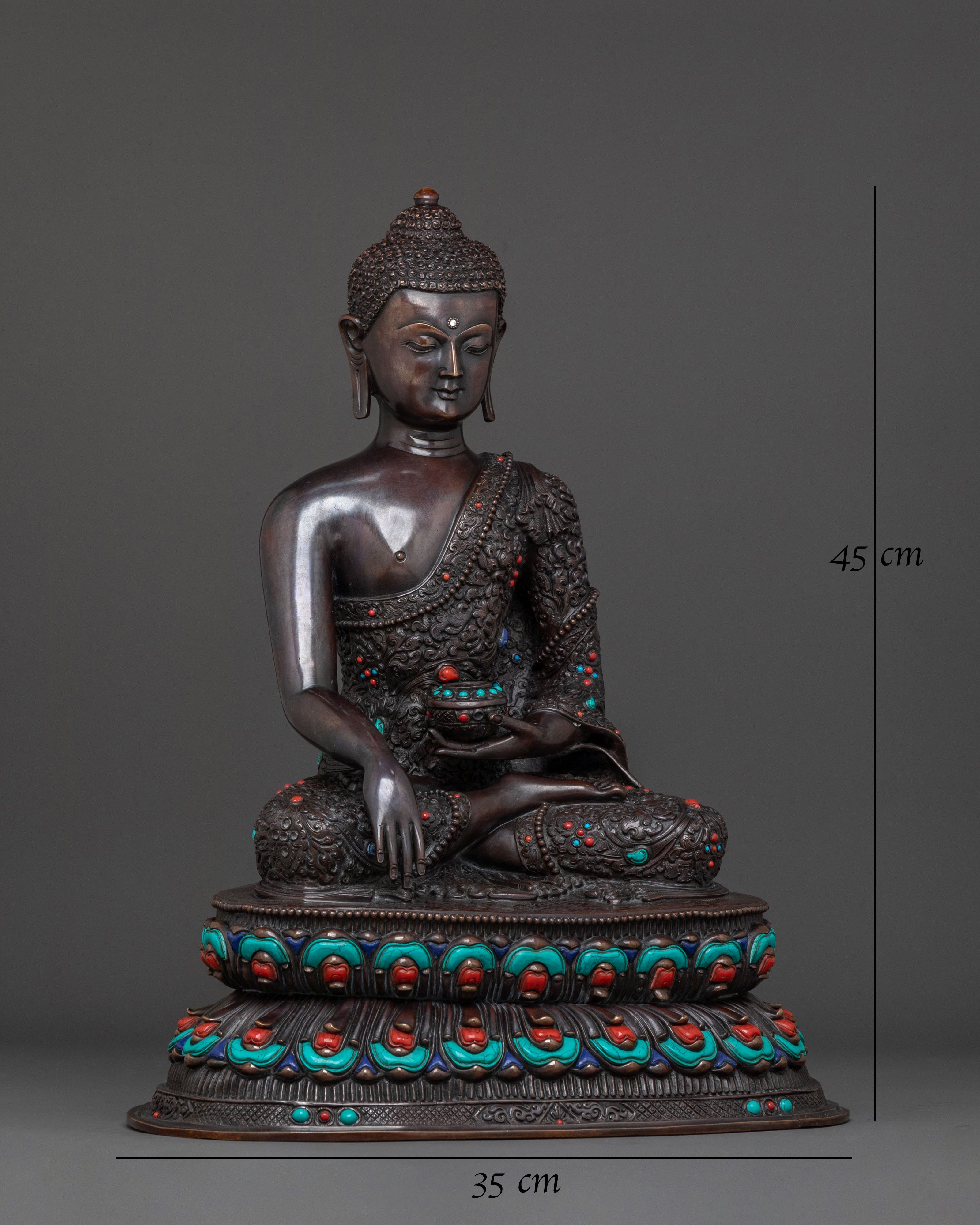 Shakyamuni Buddha Enlightened Figure for Altar