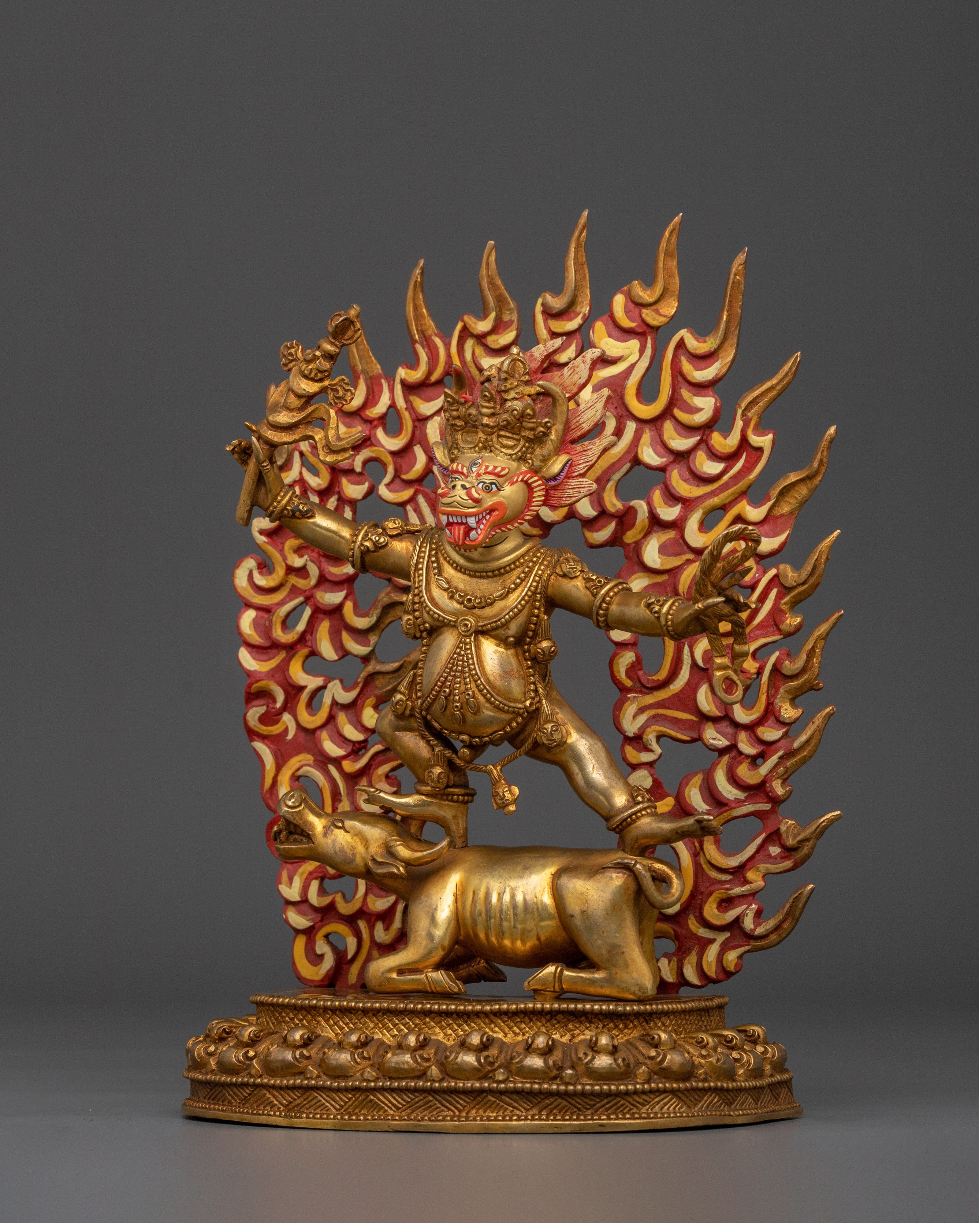 Yama Dharmaraja Statue | Sacred Tibetan Protector