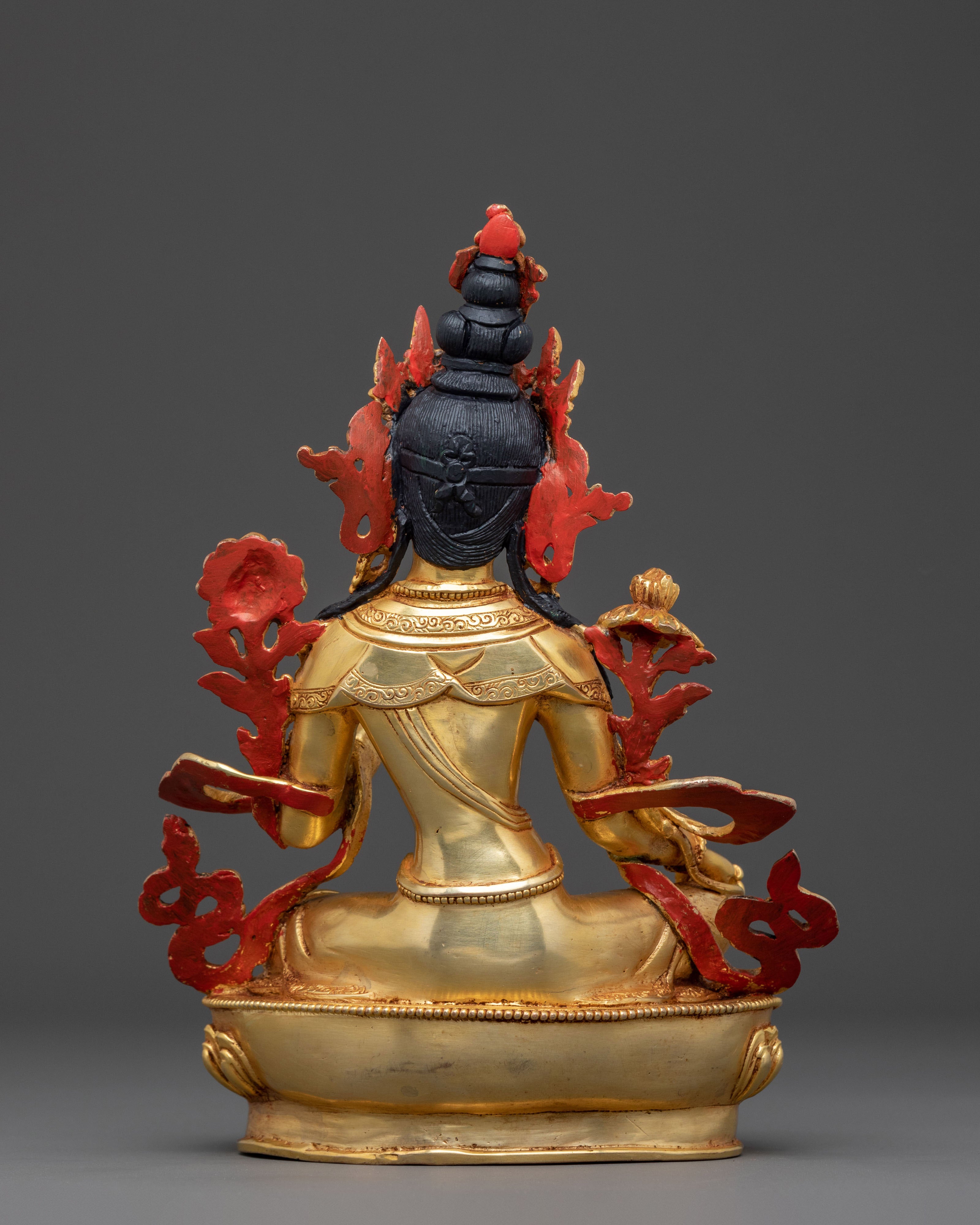 Celestial Green Tara Blessing Statue | Mother Figure