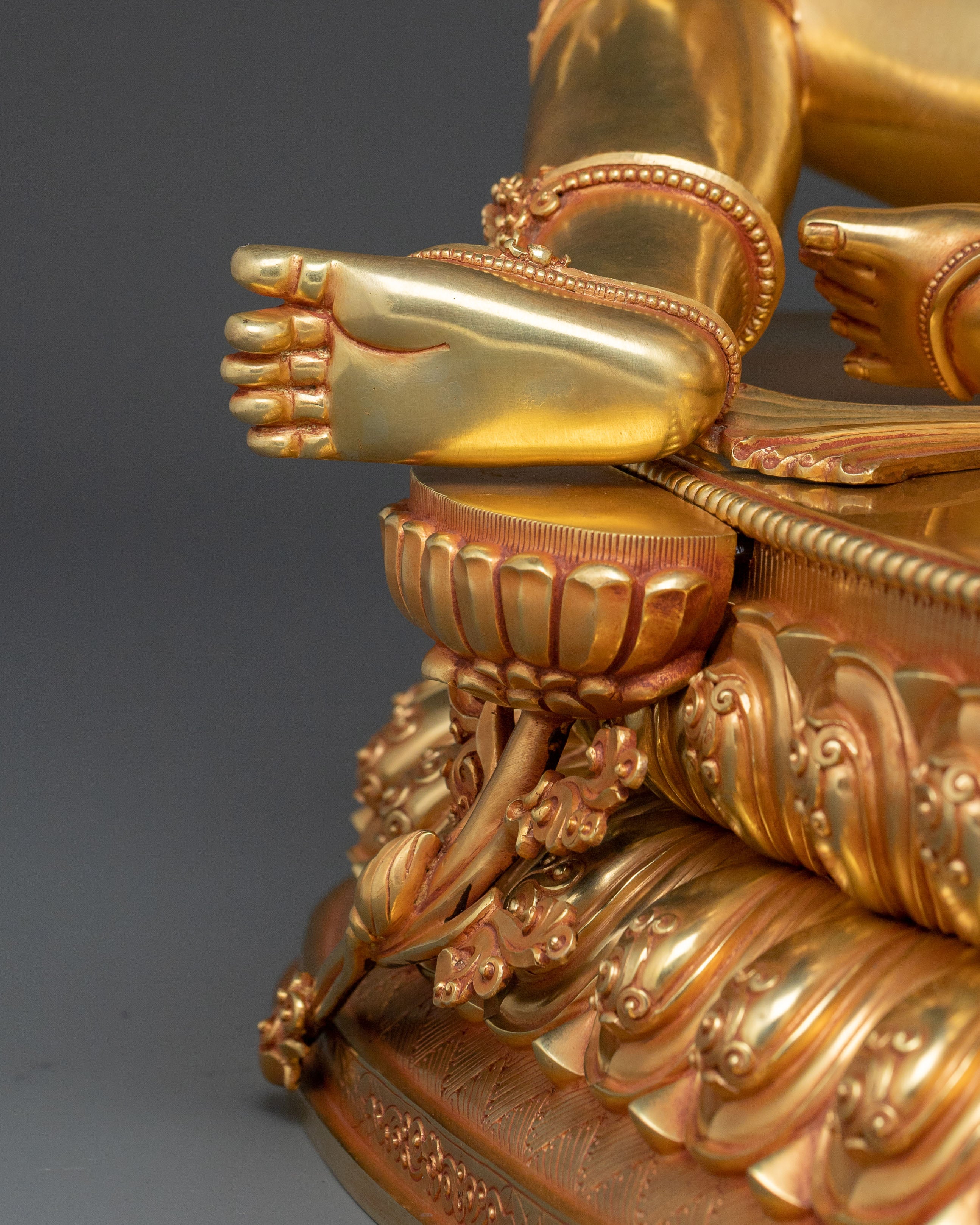 Mother Green Tara Traditional Figure: Altar Decor