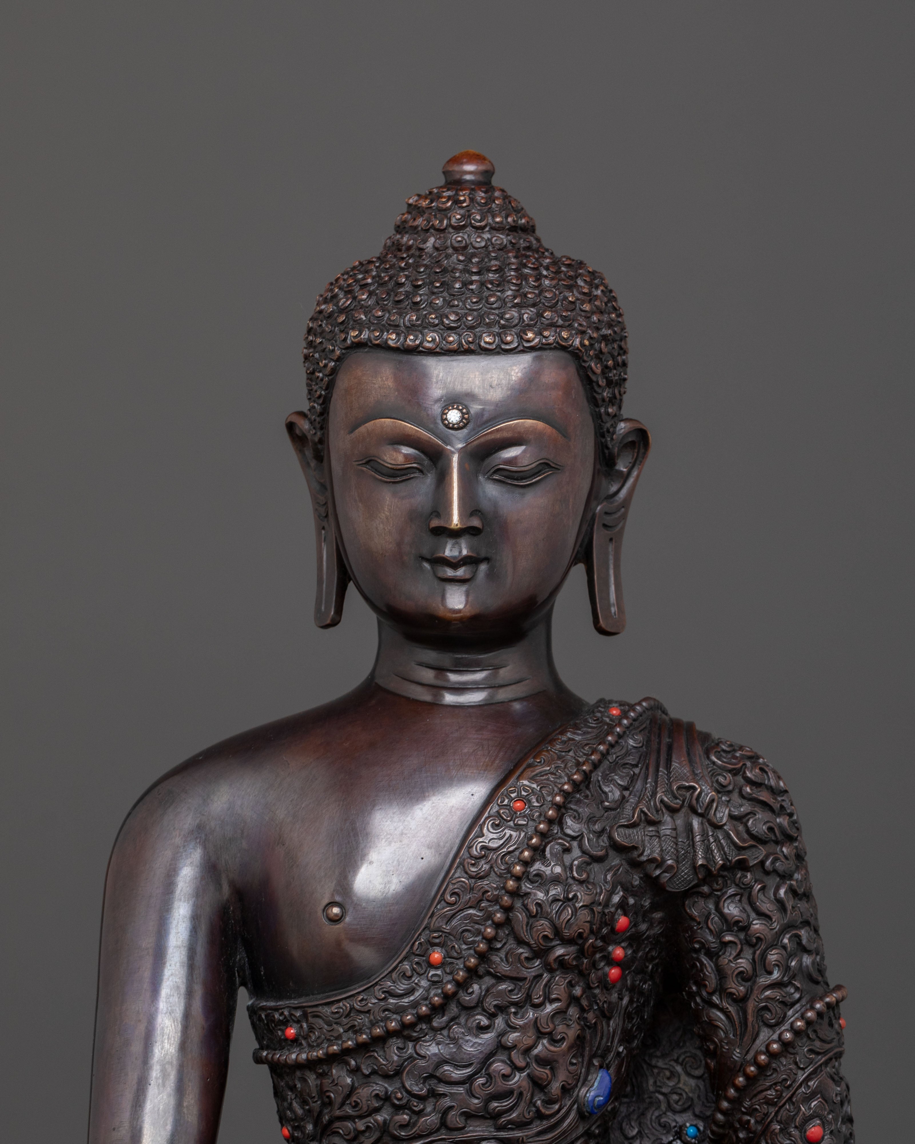 Shakyamuni Buddha Enlightened Figure for Altar