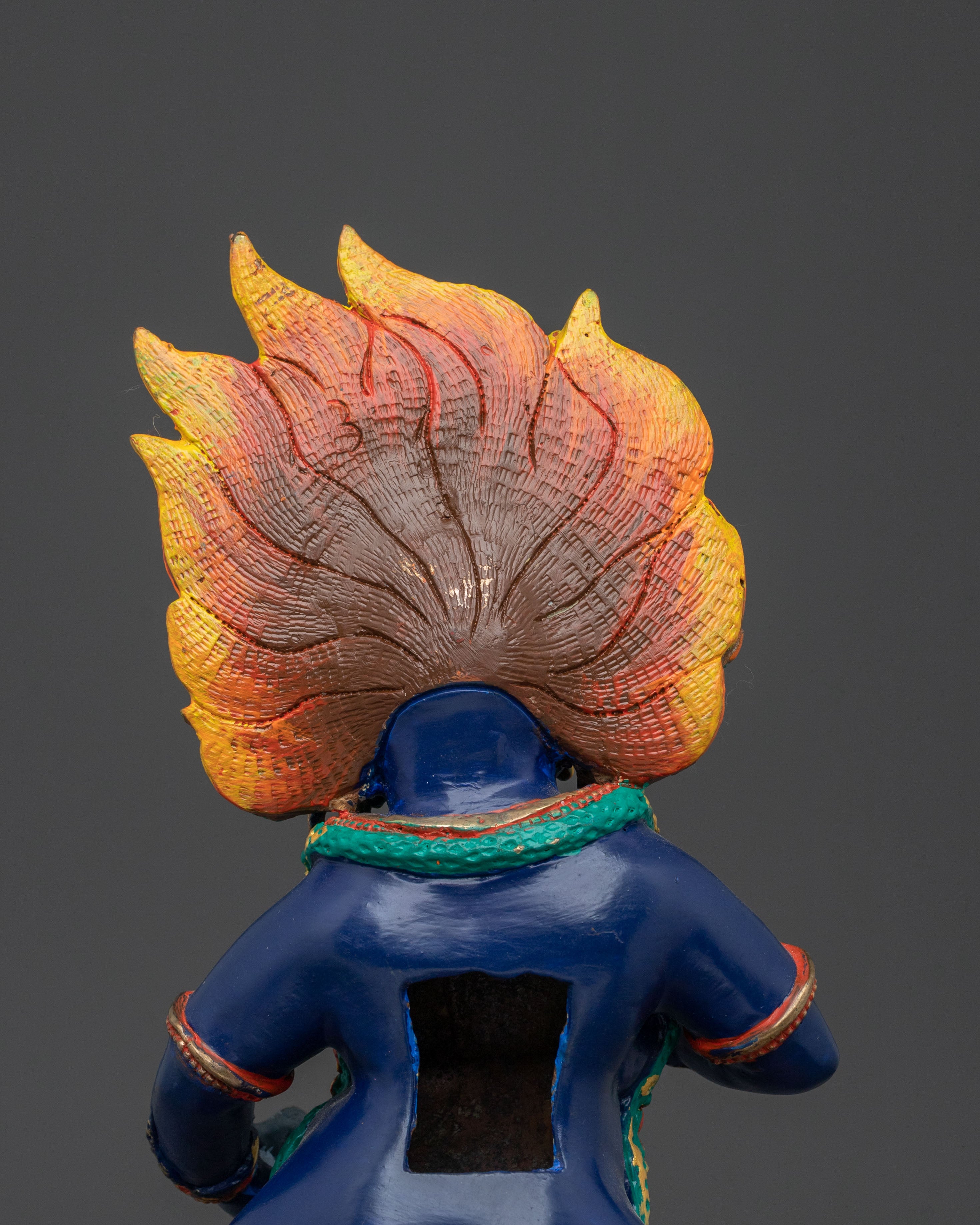 Black Dzambhala Statue | Tibetan Wealth Deity