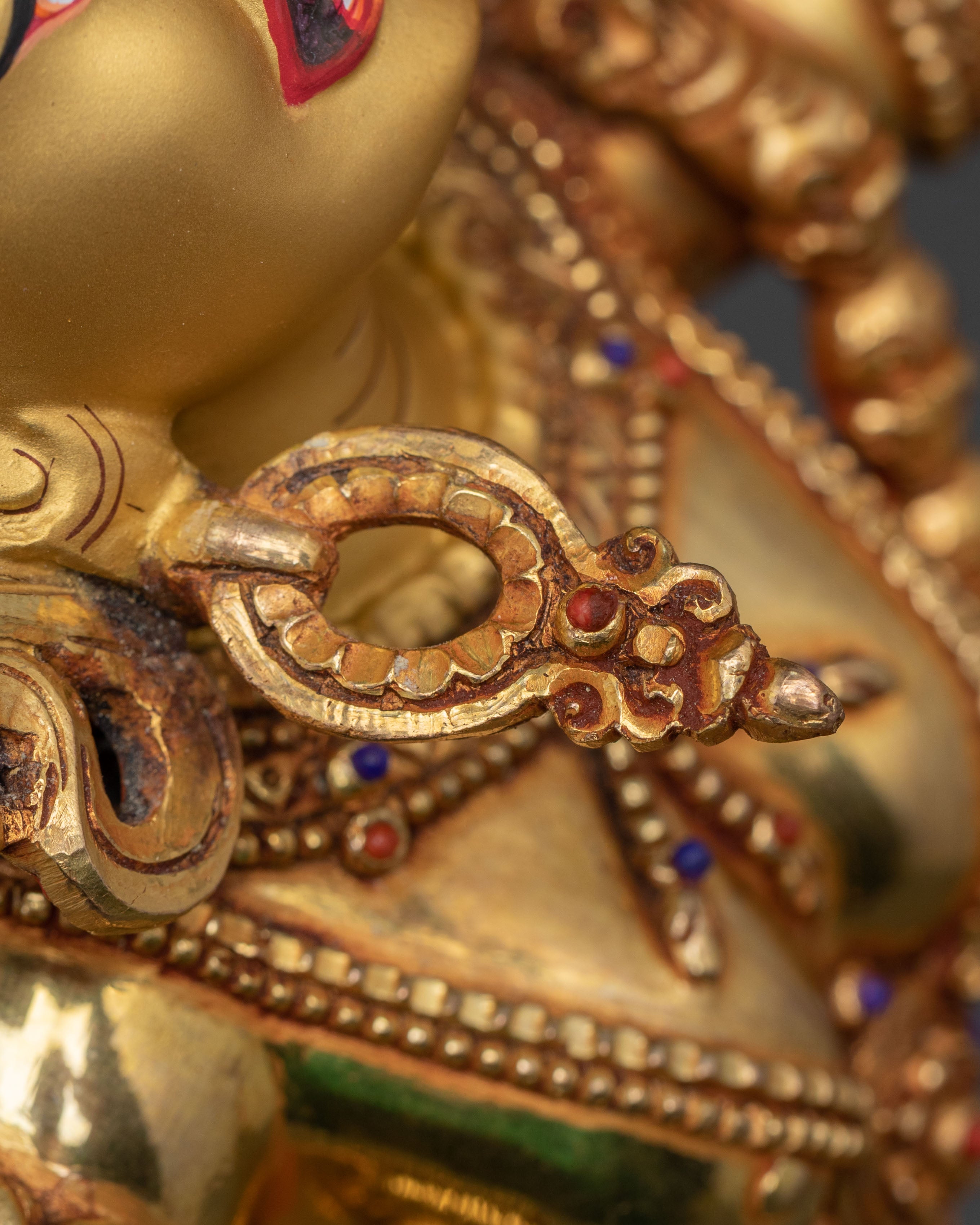 Vajrayogini Statue | 24K Gold Gilded Goddess