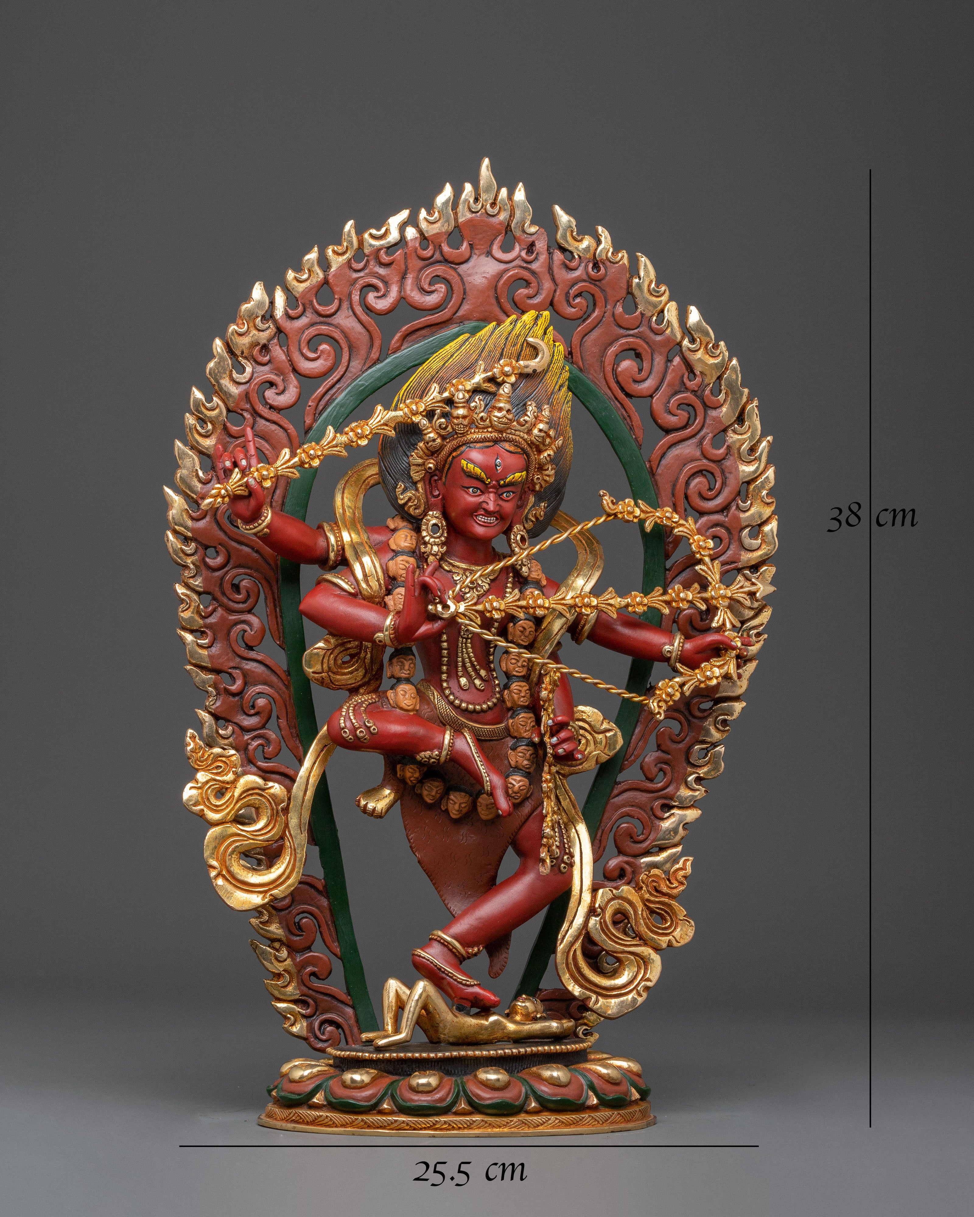 Kurukulla Statue: Vibrant Red Tara Artwork