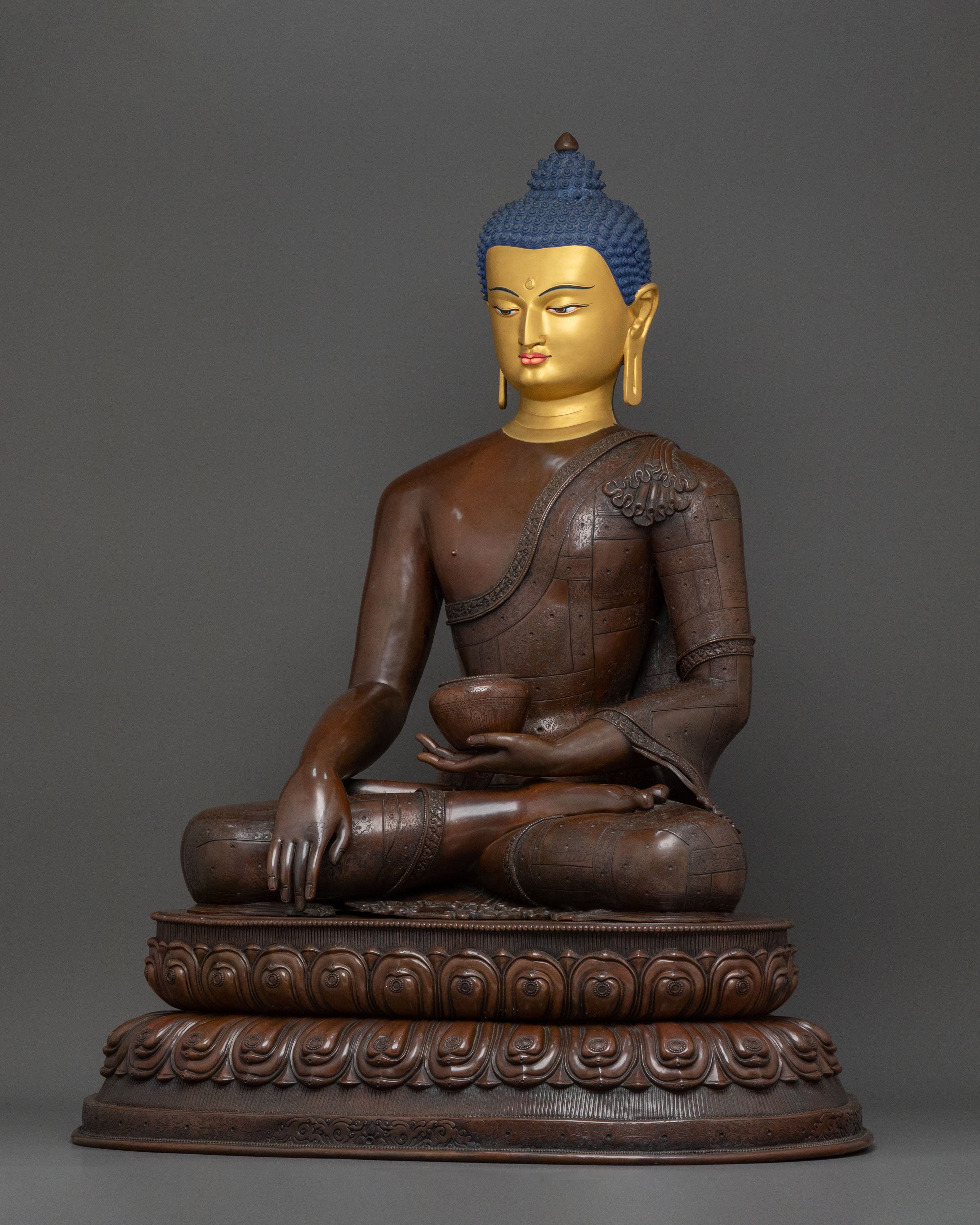 Shakyamuni Buddha Enlightened Rupa | Buddhist Altar Decor