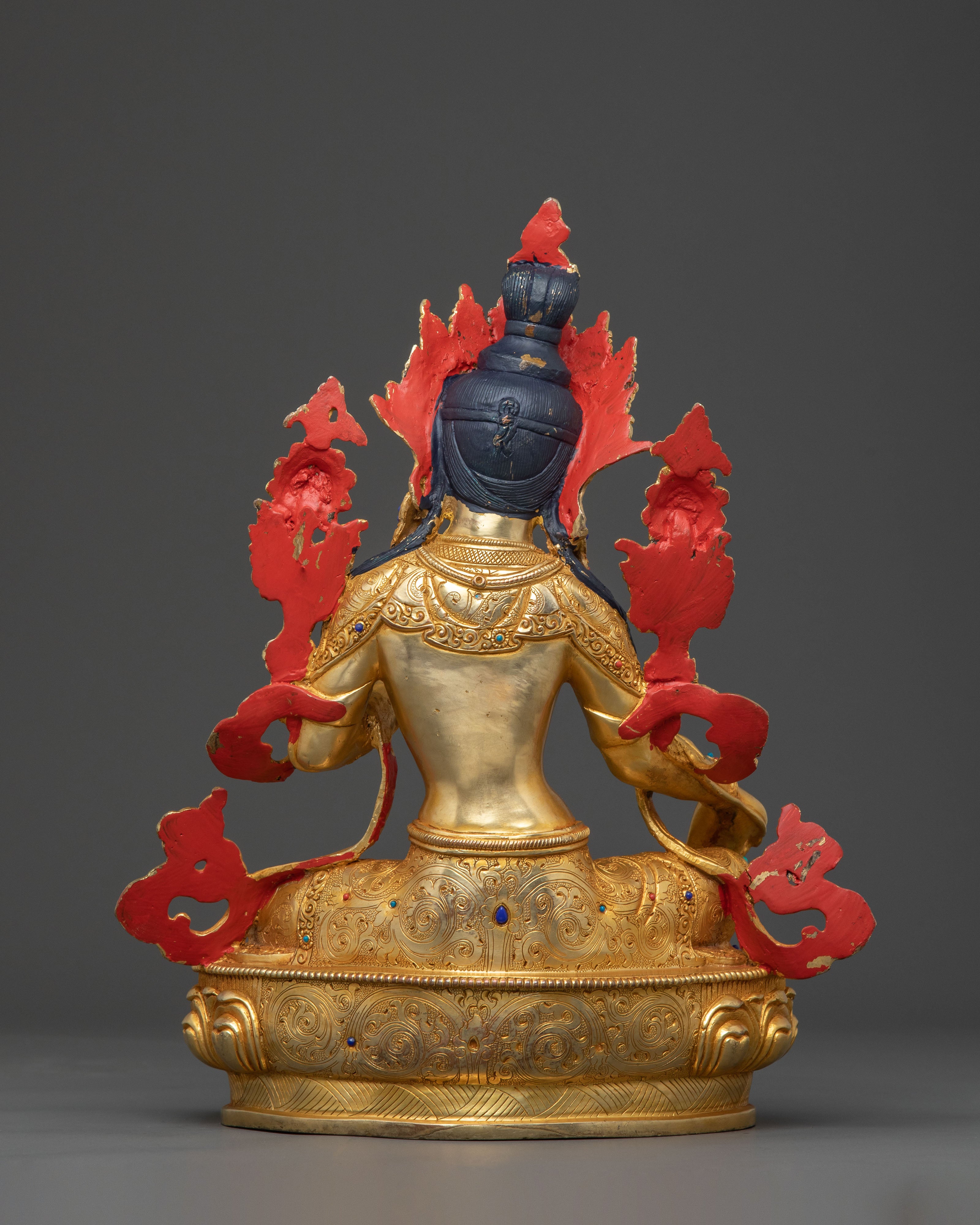 Green Tara Divine Feminine Statue: Goddess of Compassion