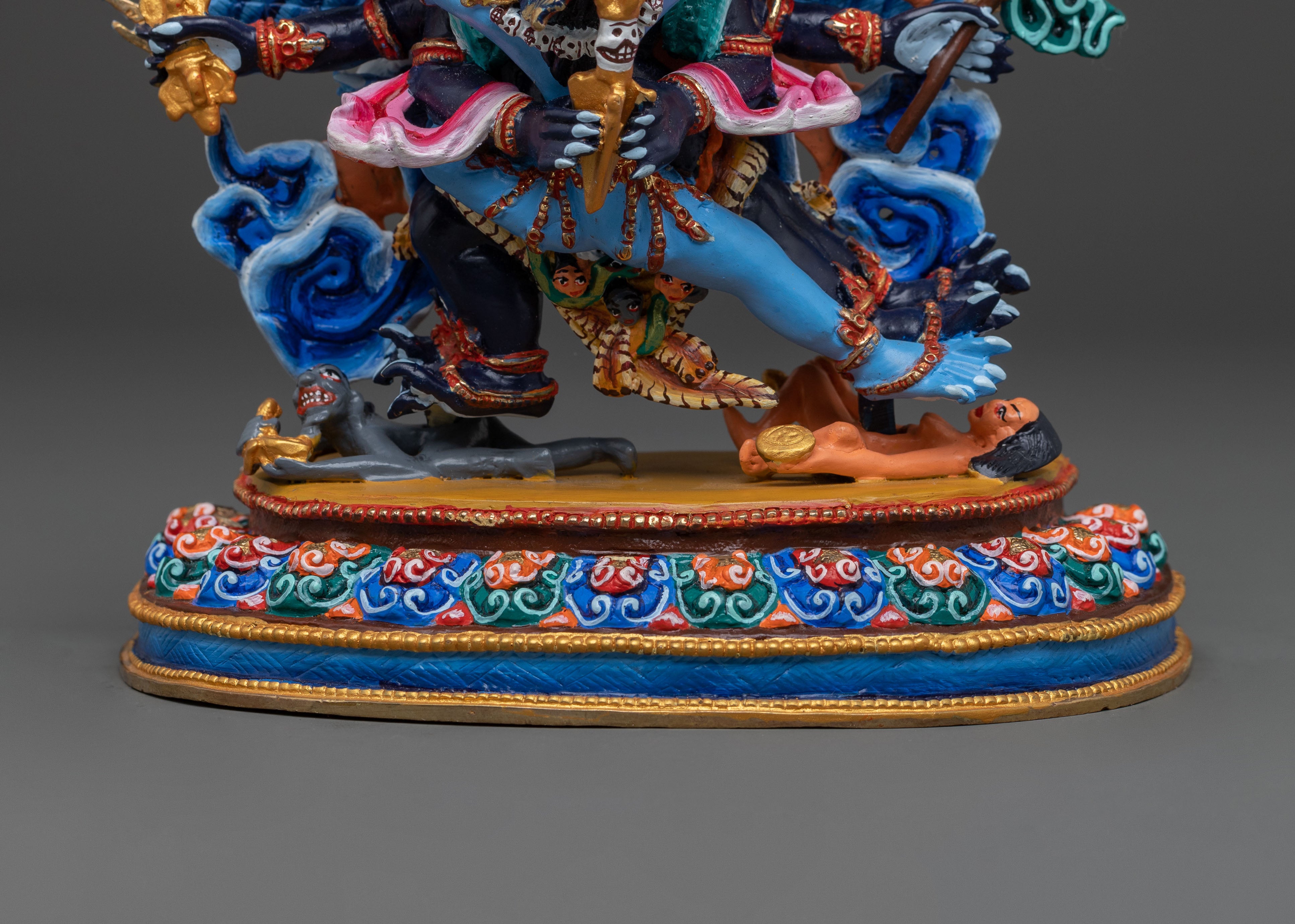 Vajrakilaya Sacred Tantric Deity Statue | Fierce Protection