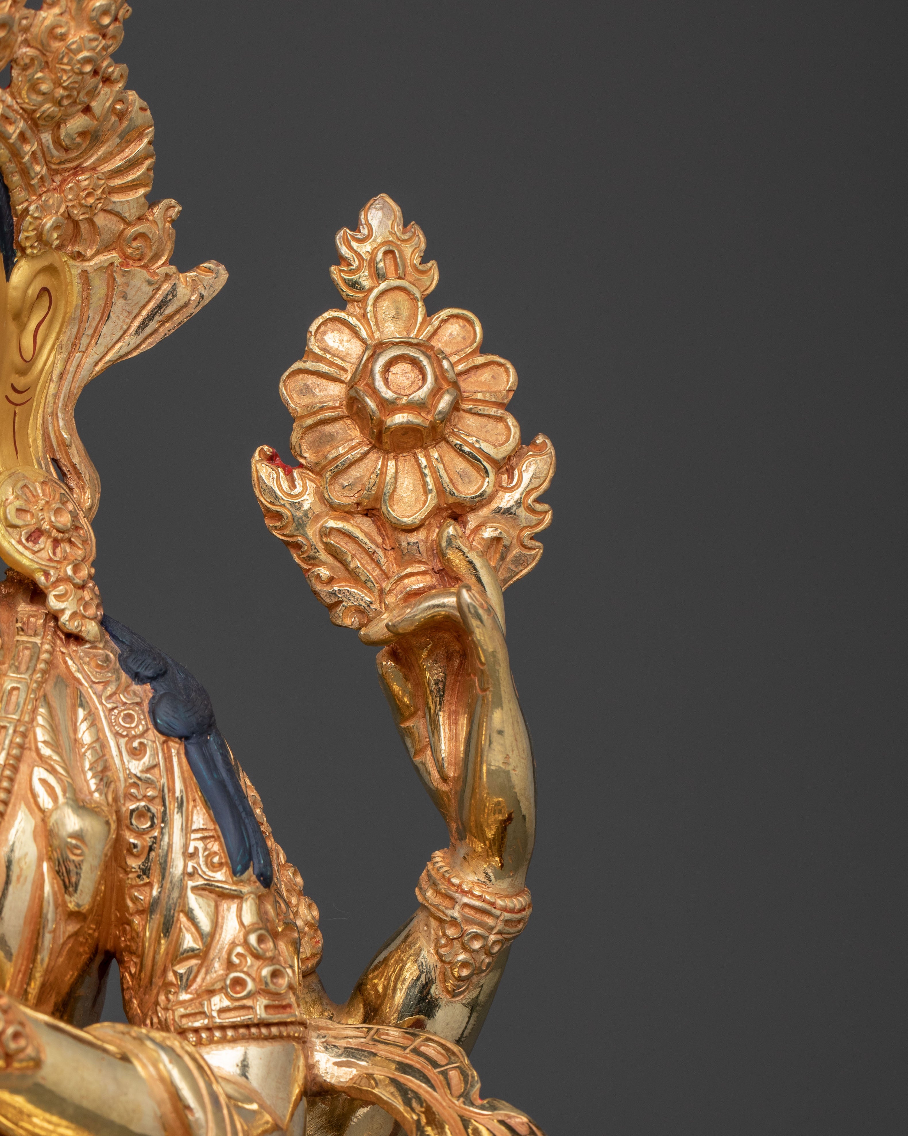 Chenrezig Serenity Sculpture | Made In Nepal