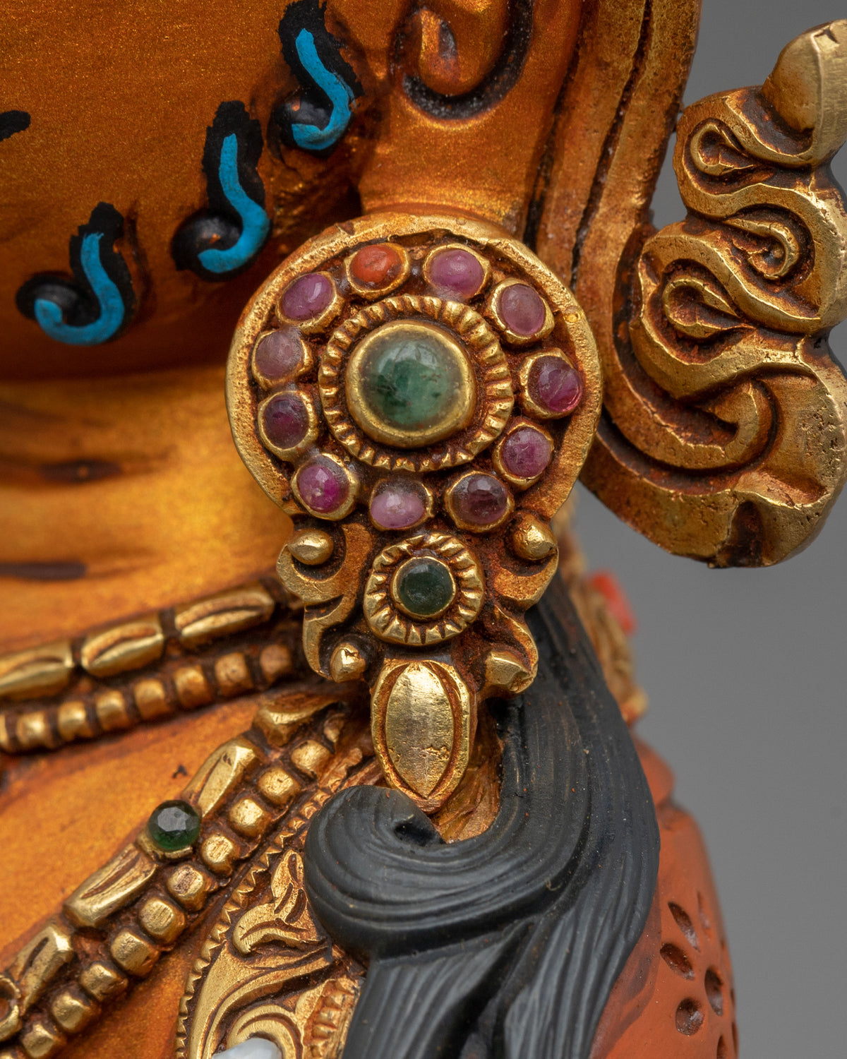 Jambhala Divine Sculpture | Tibetan Wealth God