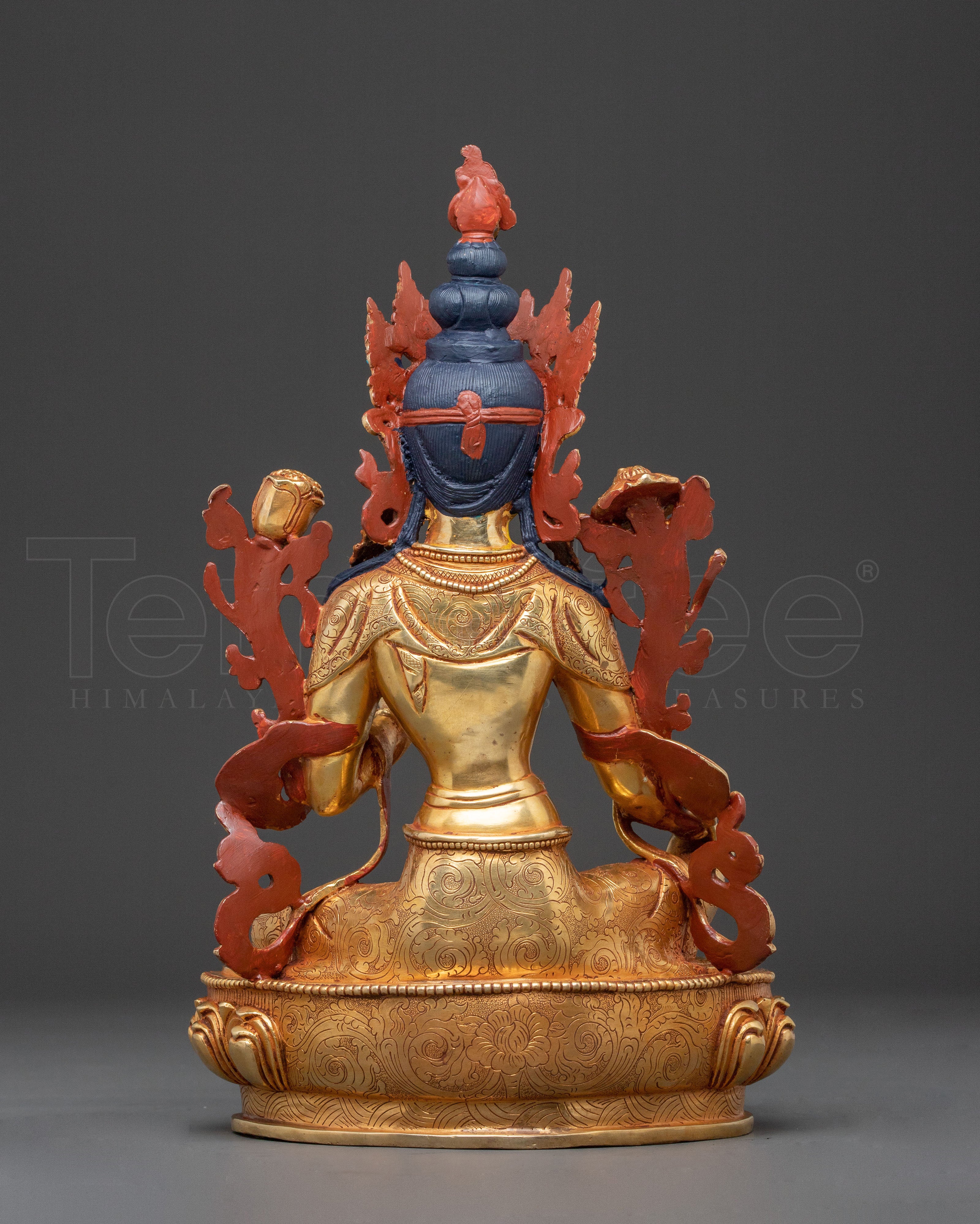 Green Tara Healing Handcrafted Statue | Goddess of Compassion