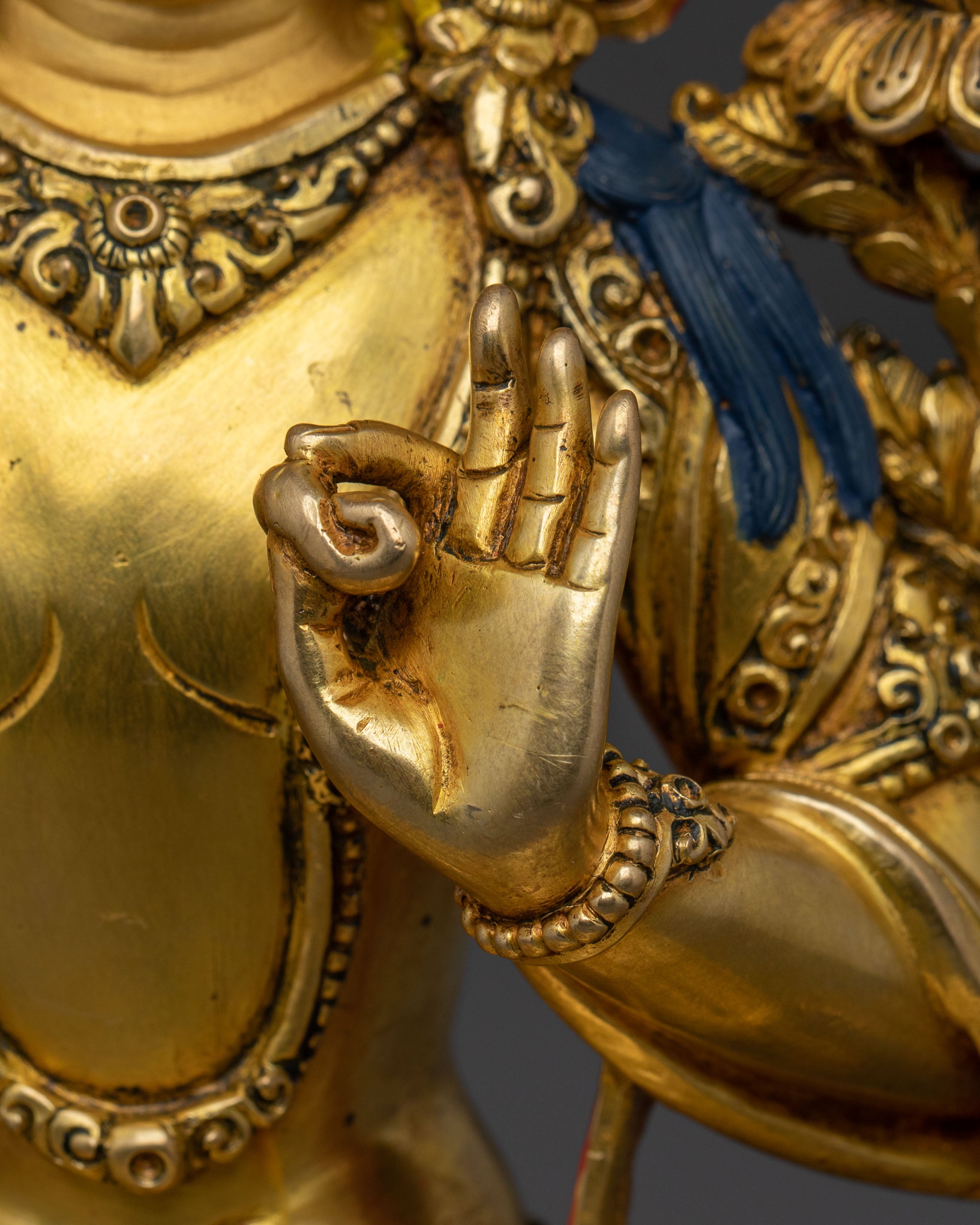 Tibetan Manjushri Wisdom Statue