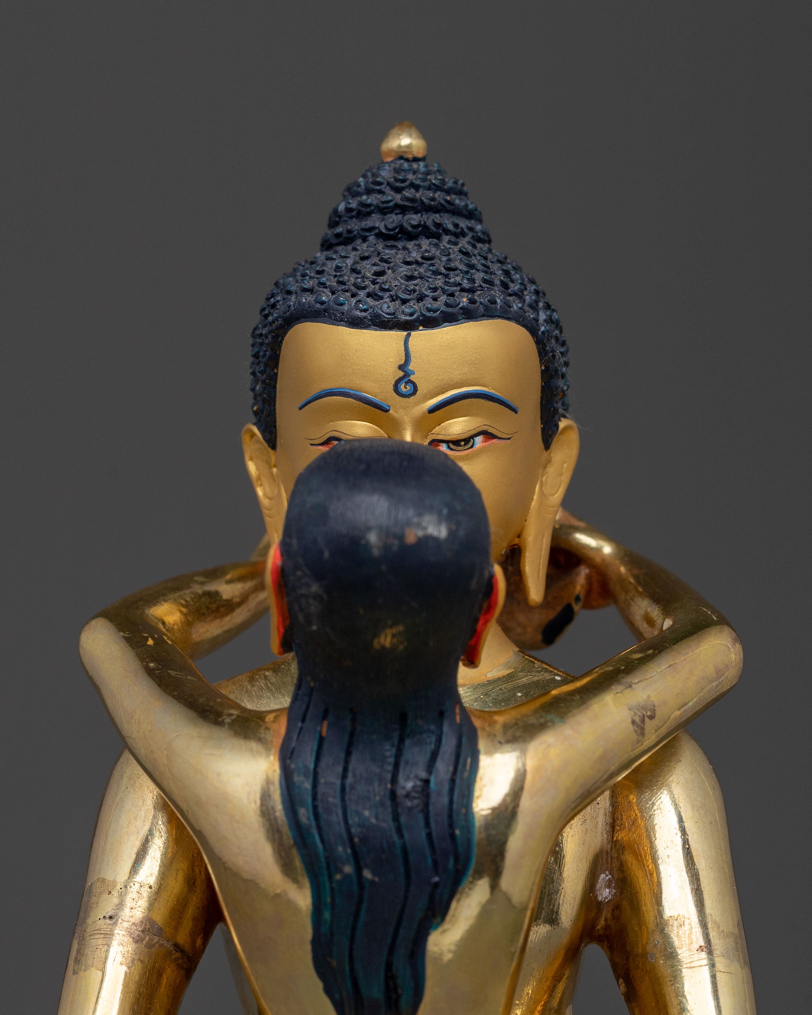 Samantabhadra Statue with Consort | Spiritual Figurine