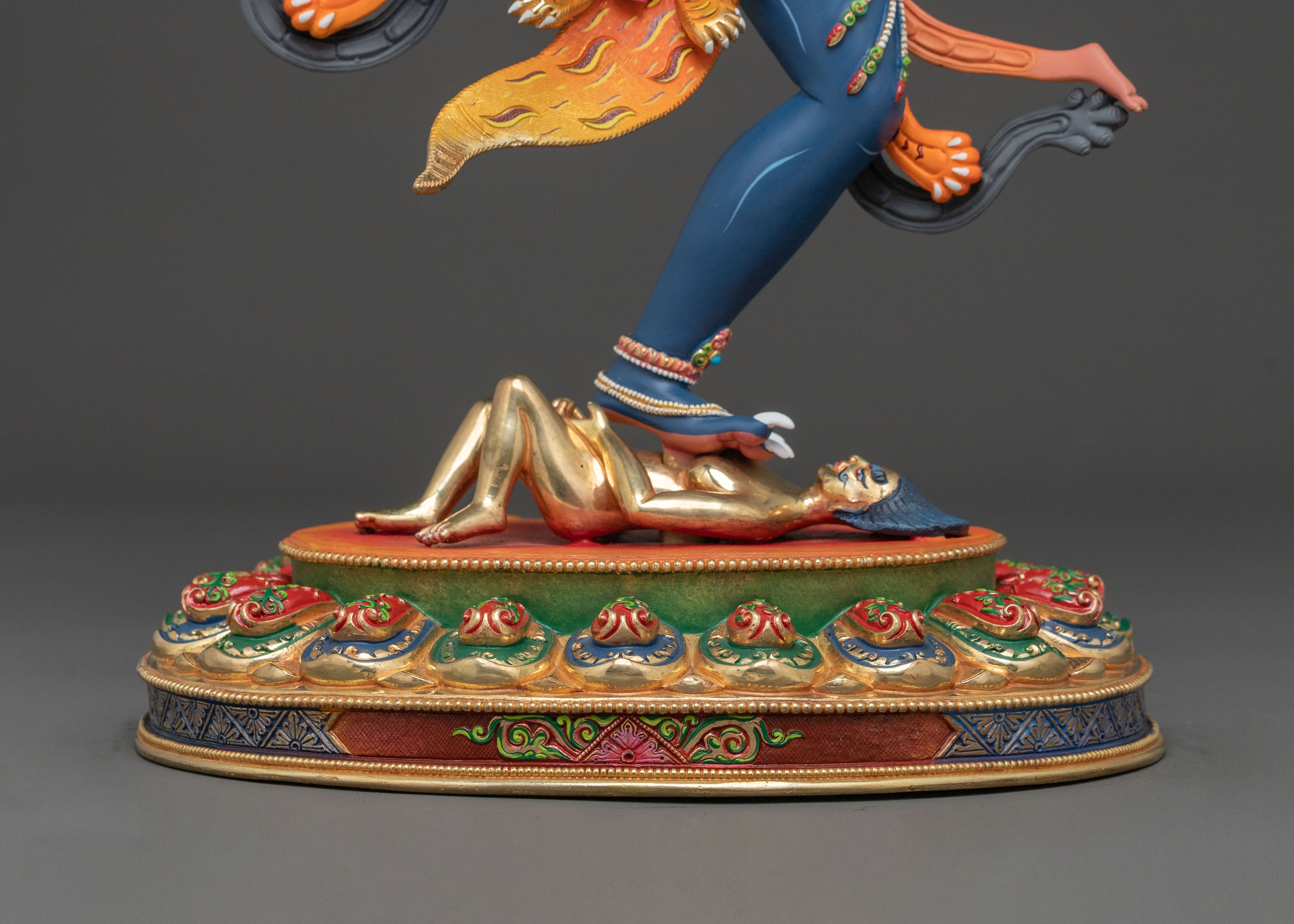 Radiant Troma Nagmo Statue | Wrathful Dakini