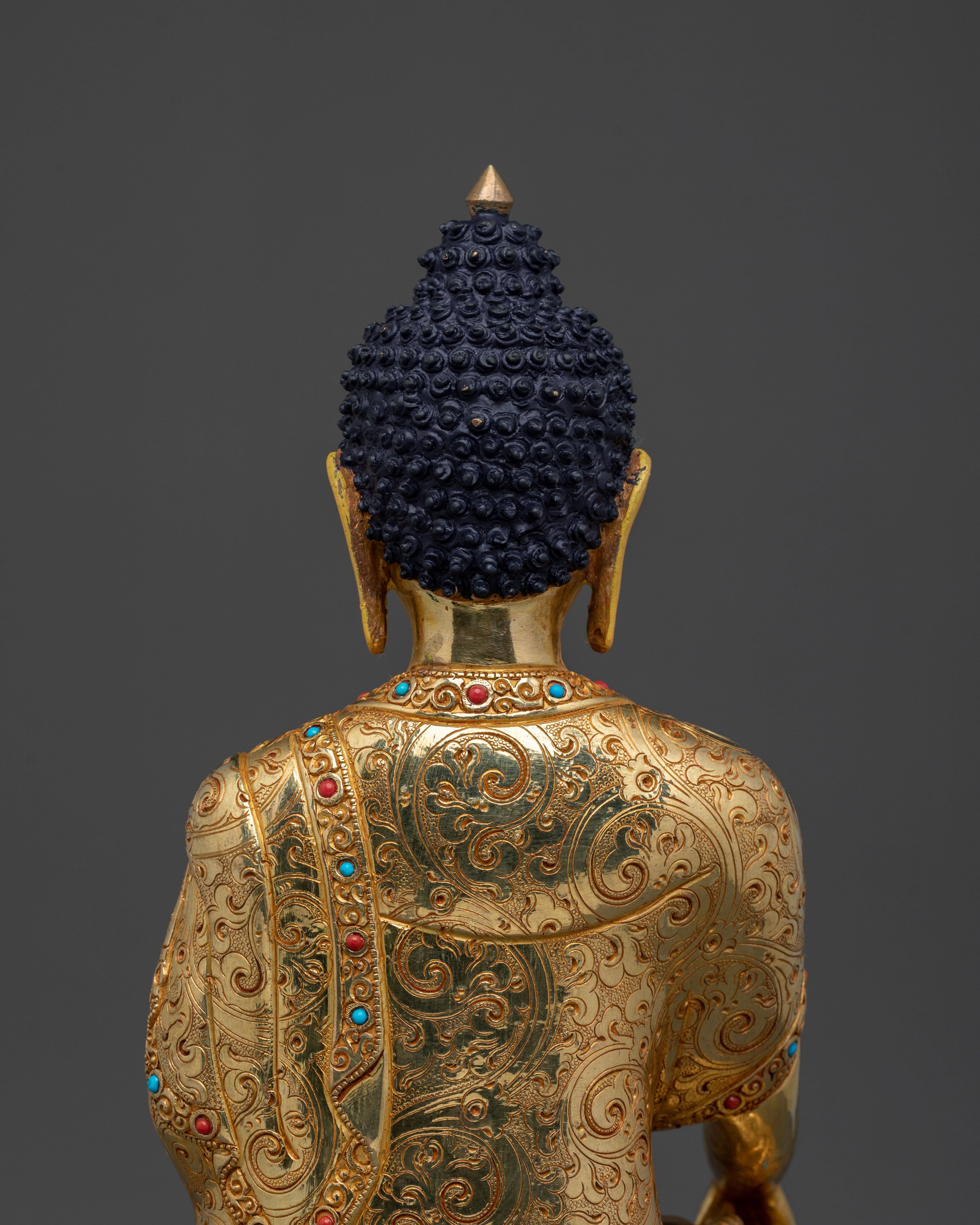 Shakyamuni Buddha Sculpture | Sacred Buddhist Figurine