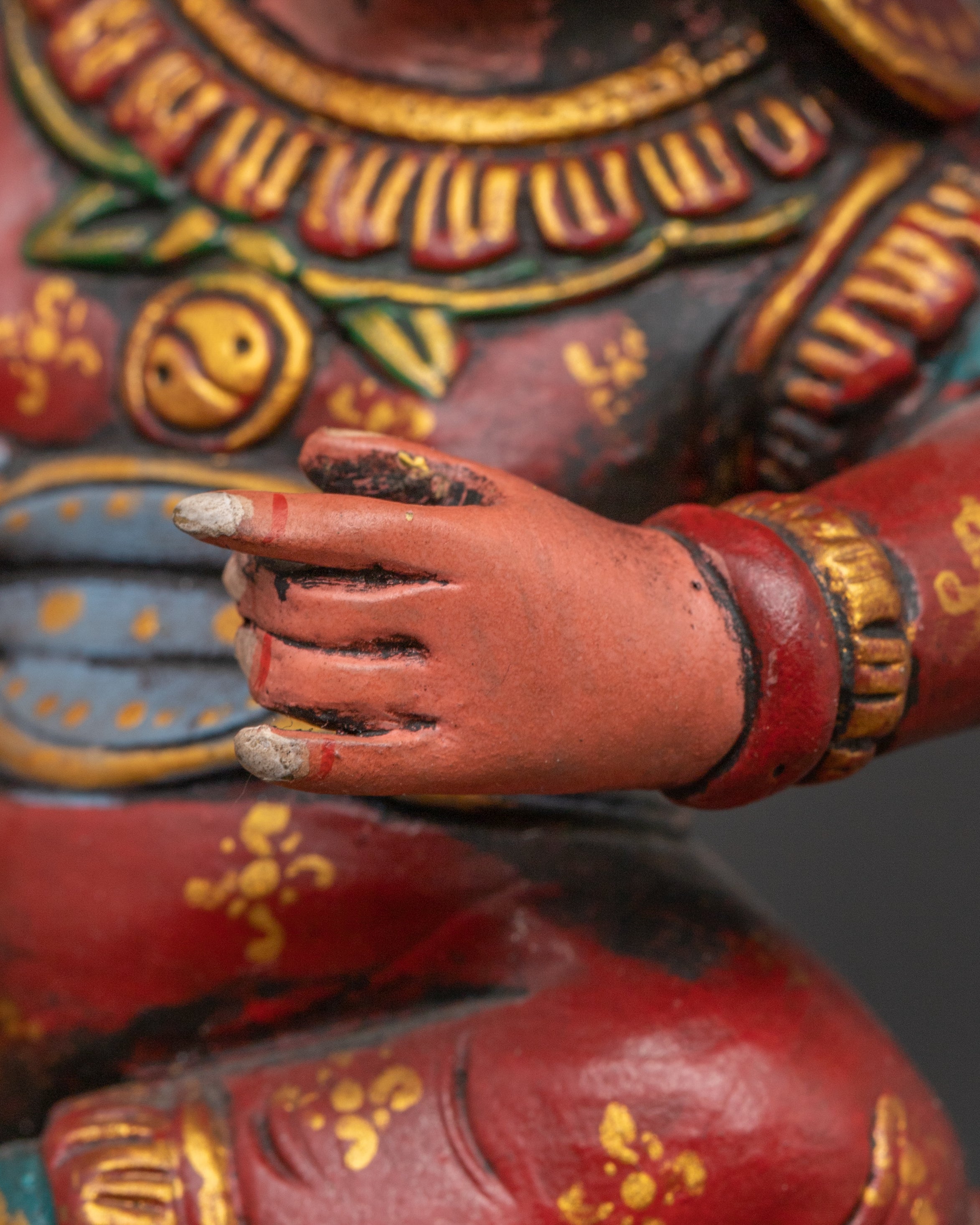 Himalayan Statue of King Gesar | Protector of the Land