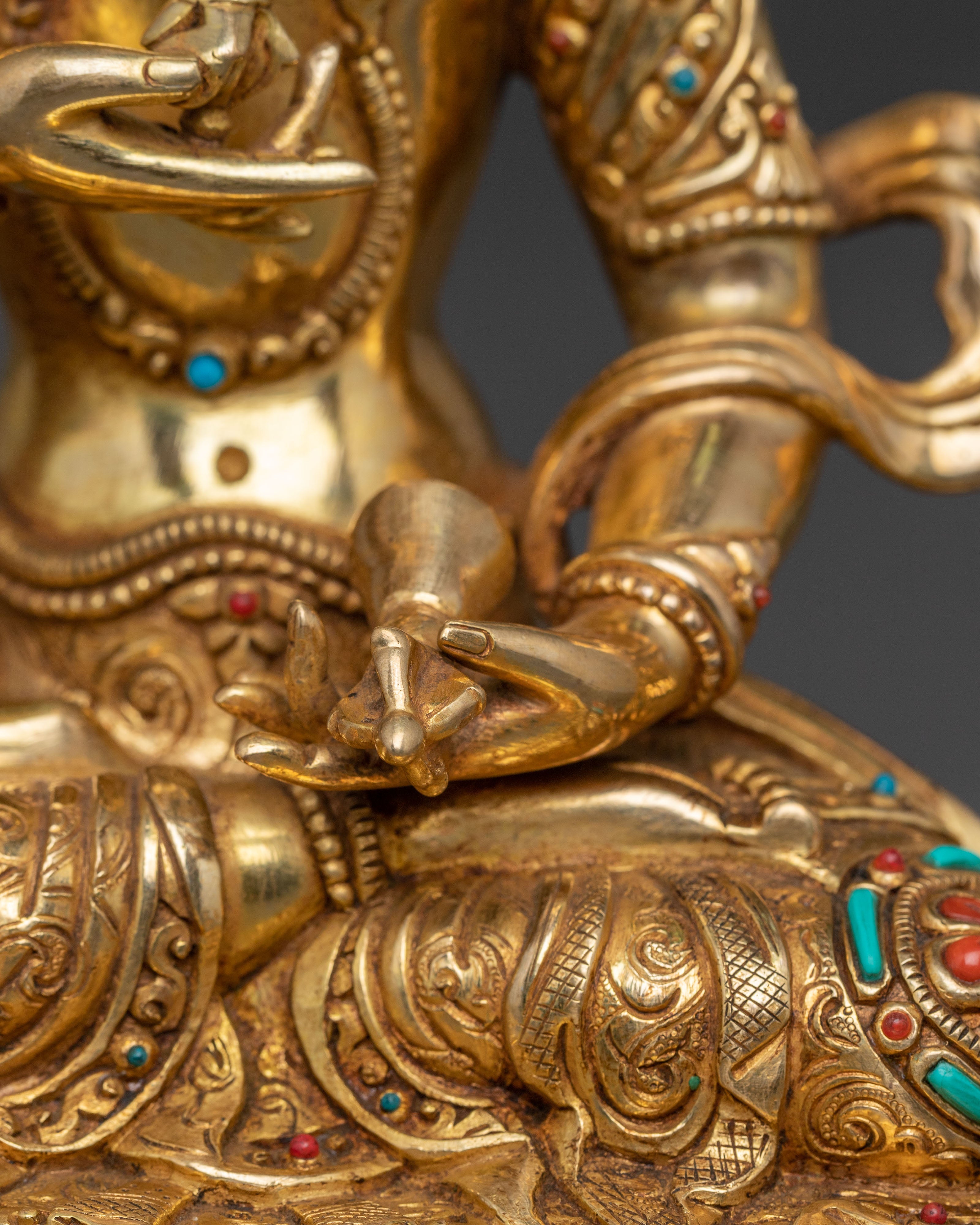 Purification Symbol Vajrasattva Copper Statue | Dorje Sempa, Buddhist Purifier