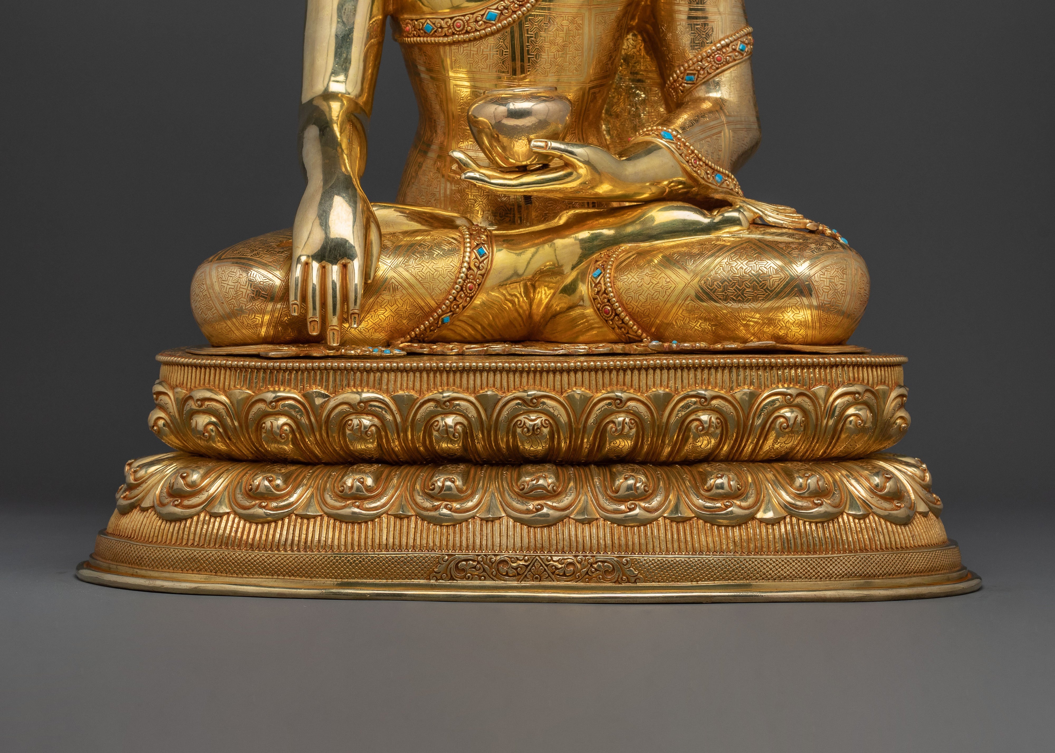 Shakyamuni Buddha Mindfulness Meditation Statue