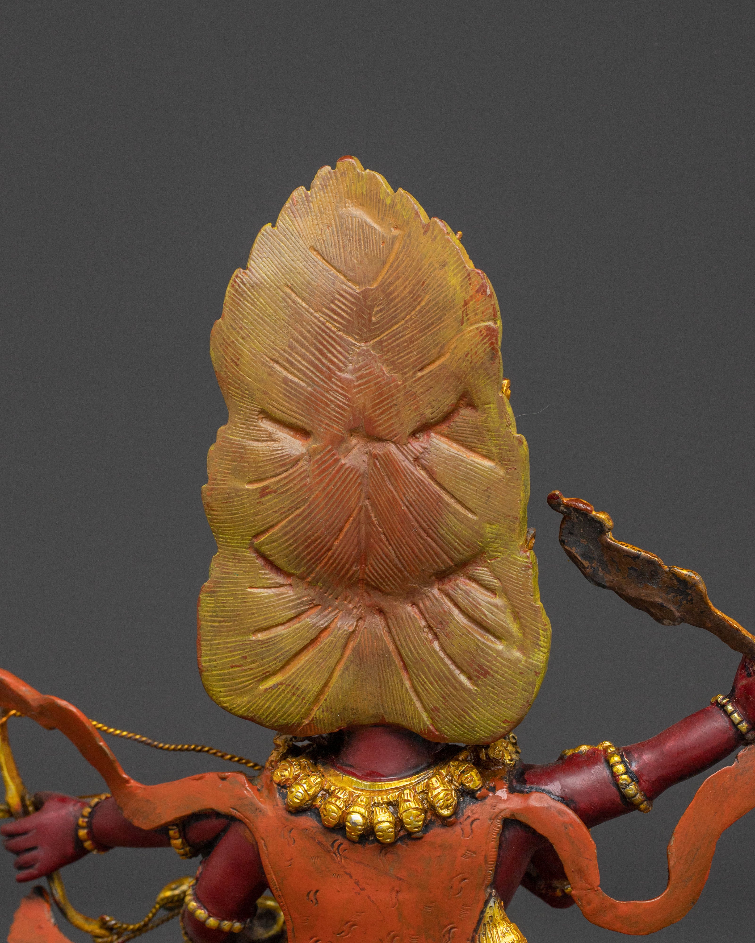 Rahula Wrathful Protector Statue | Handcrafted Devotion