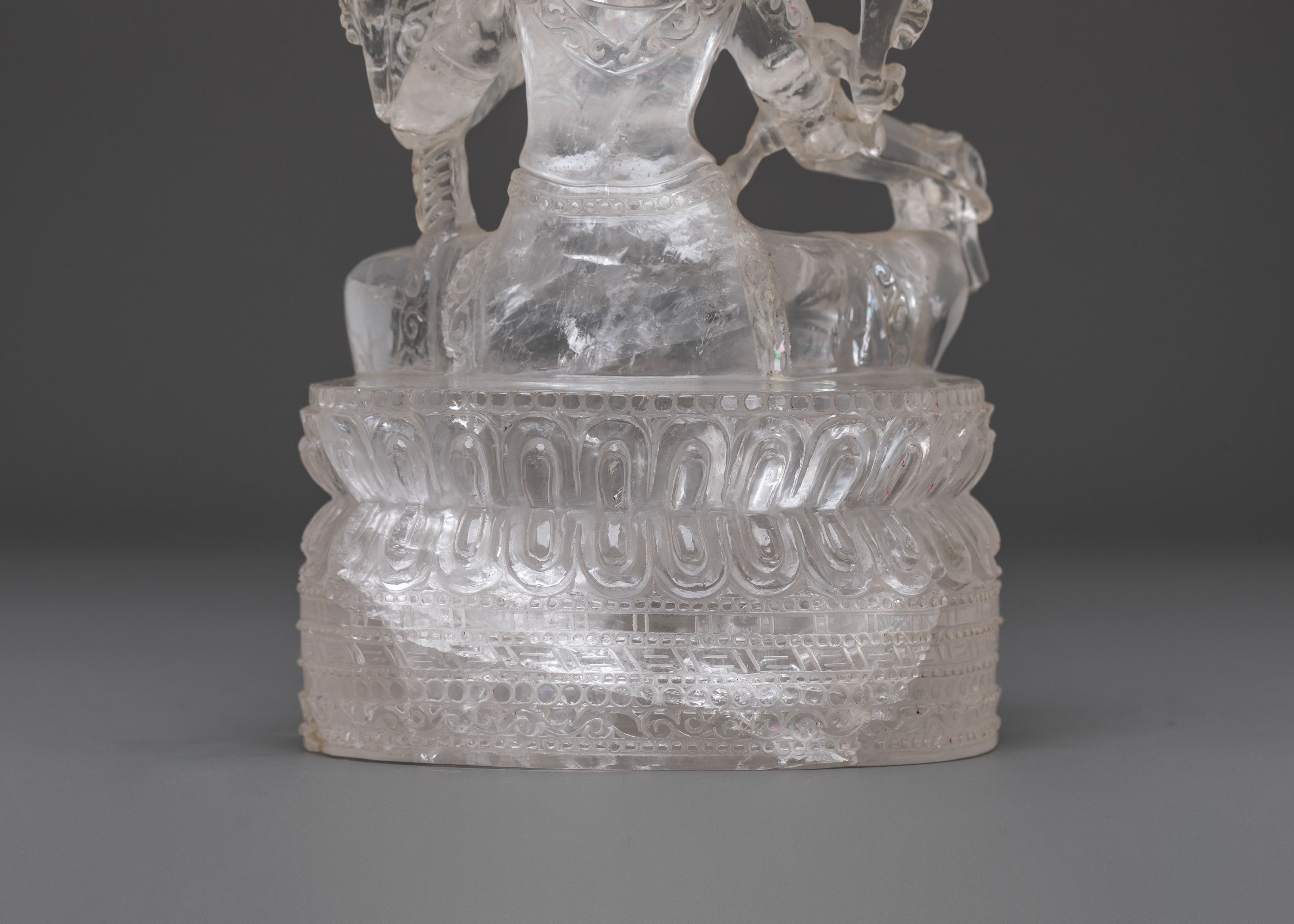 Green Tara Crystal Statue: Peaceful Figure