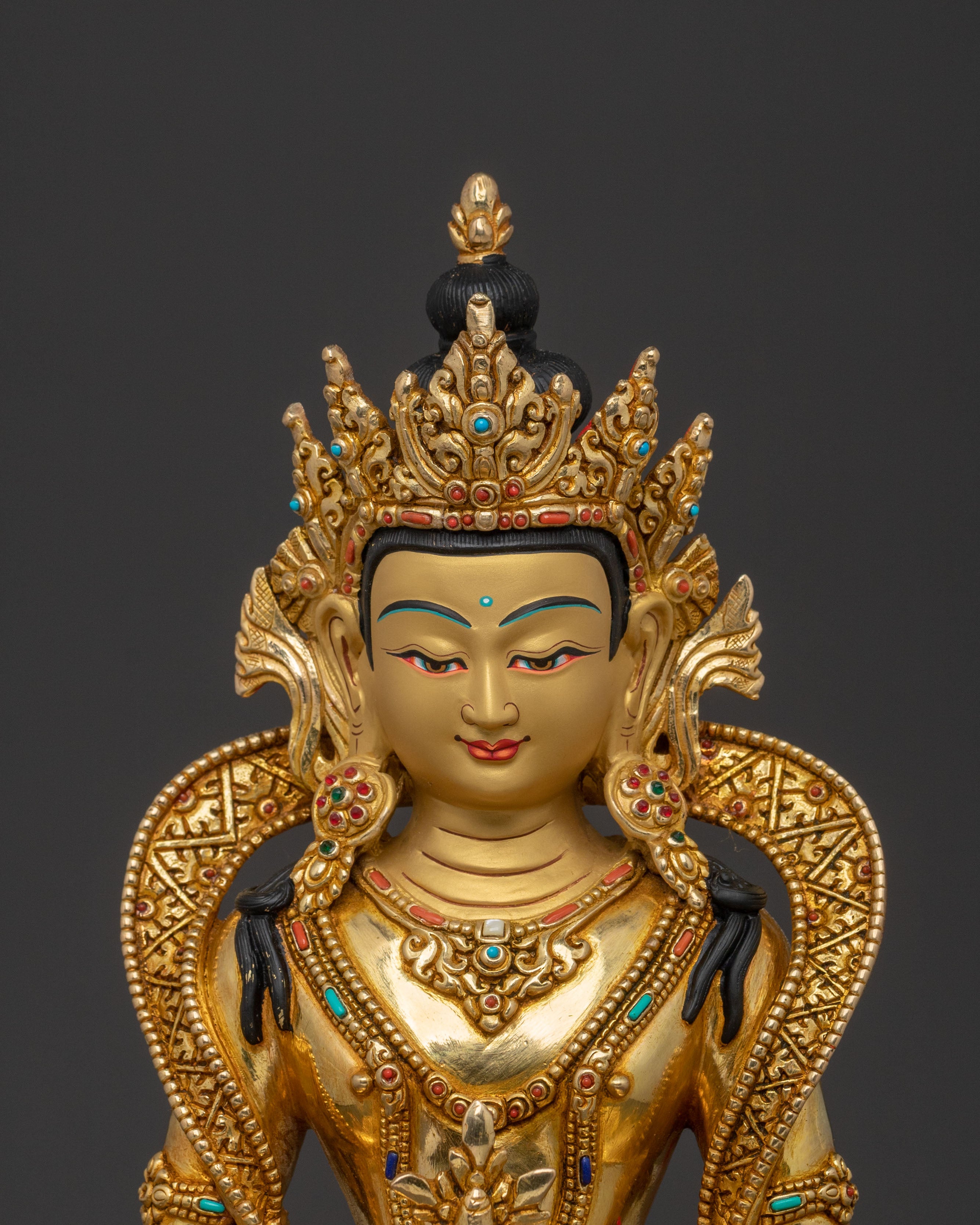 Six Bodhisattva Traditional Statue Set | Wisdom Figures