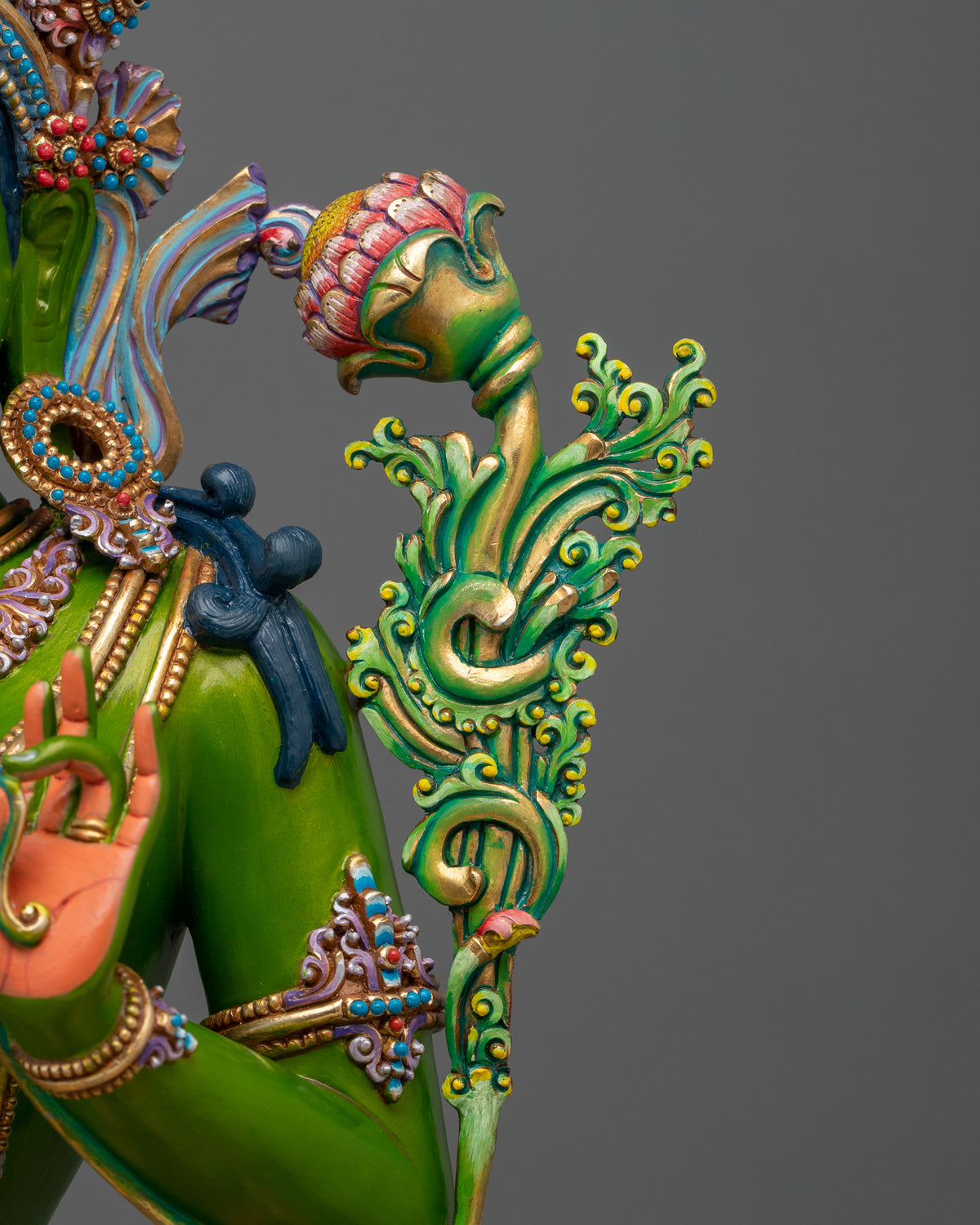 Green Tara Sculpture | Mother of All Buddha