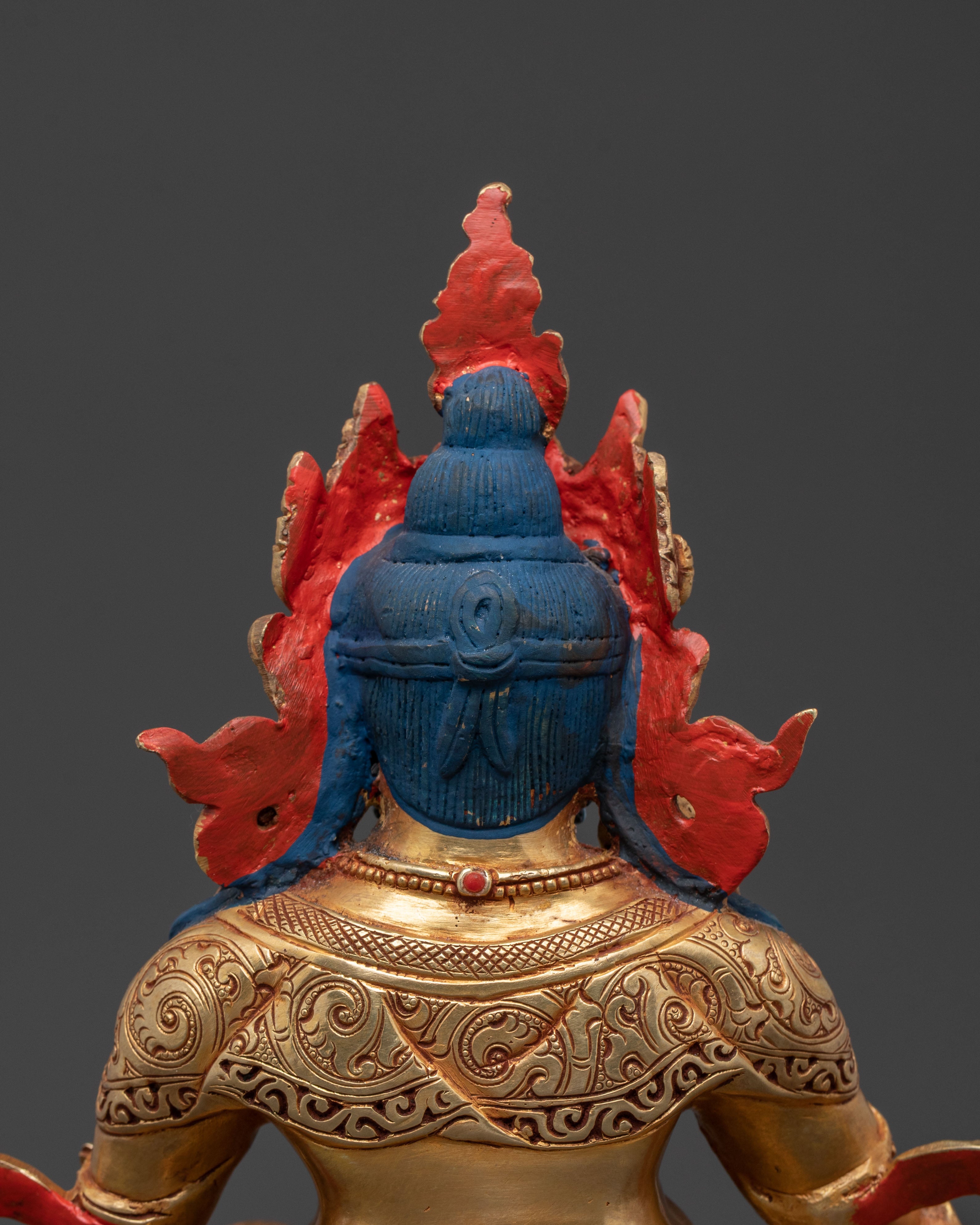 Handcrafted Dzambhala Spiritual Statue | Wealth Deity