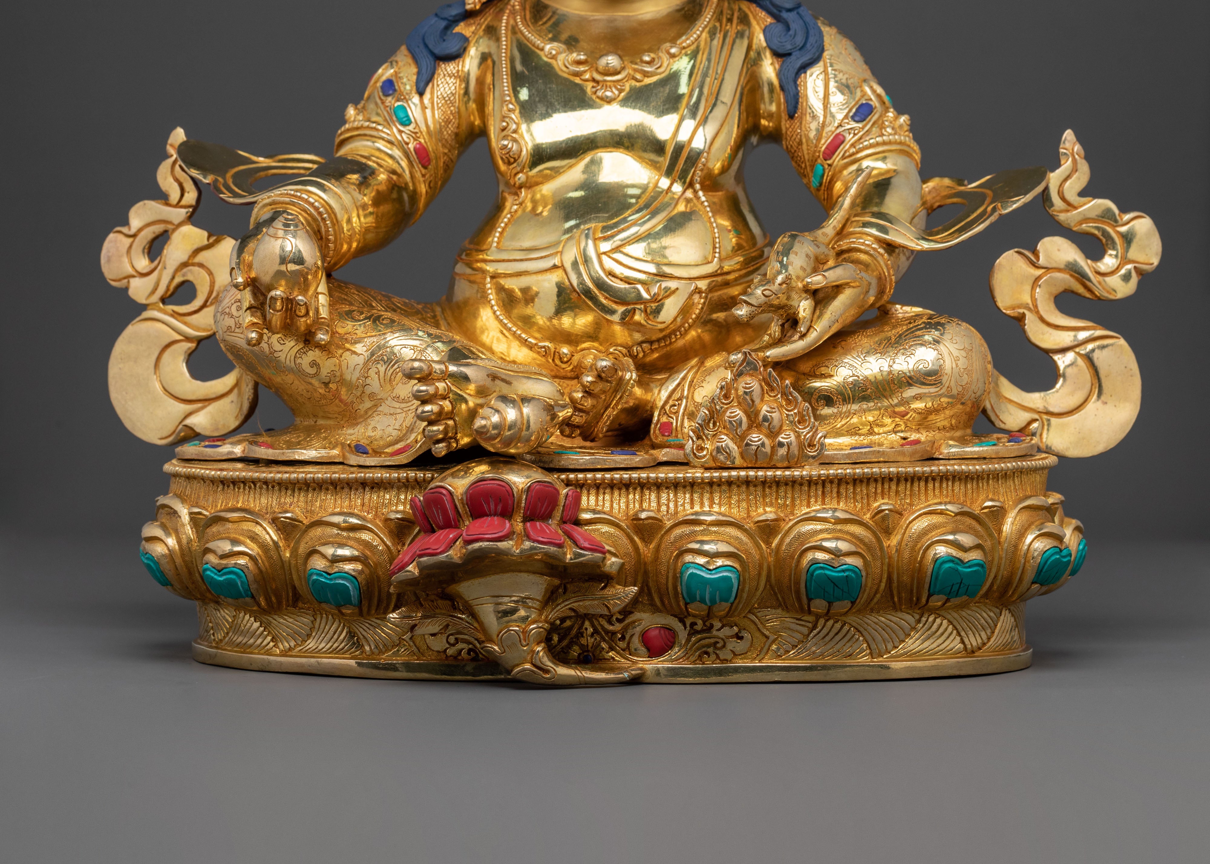 Wealth God: Dzambhala Statue | Prosperity Figurine