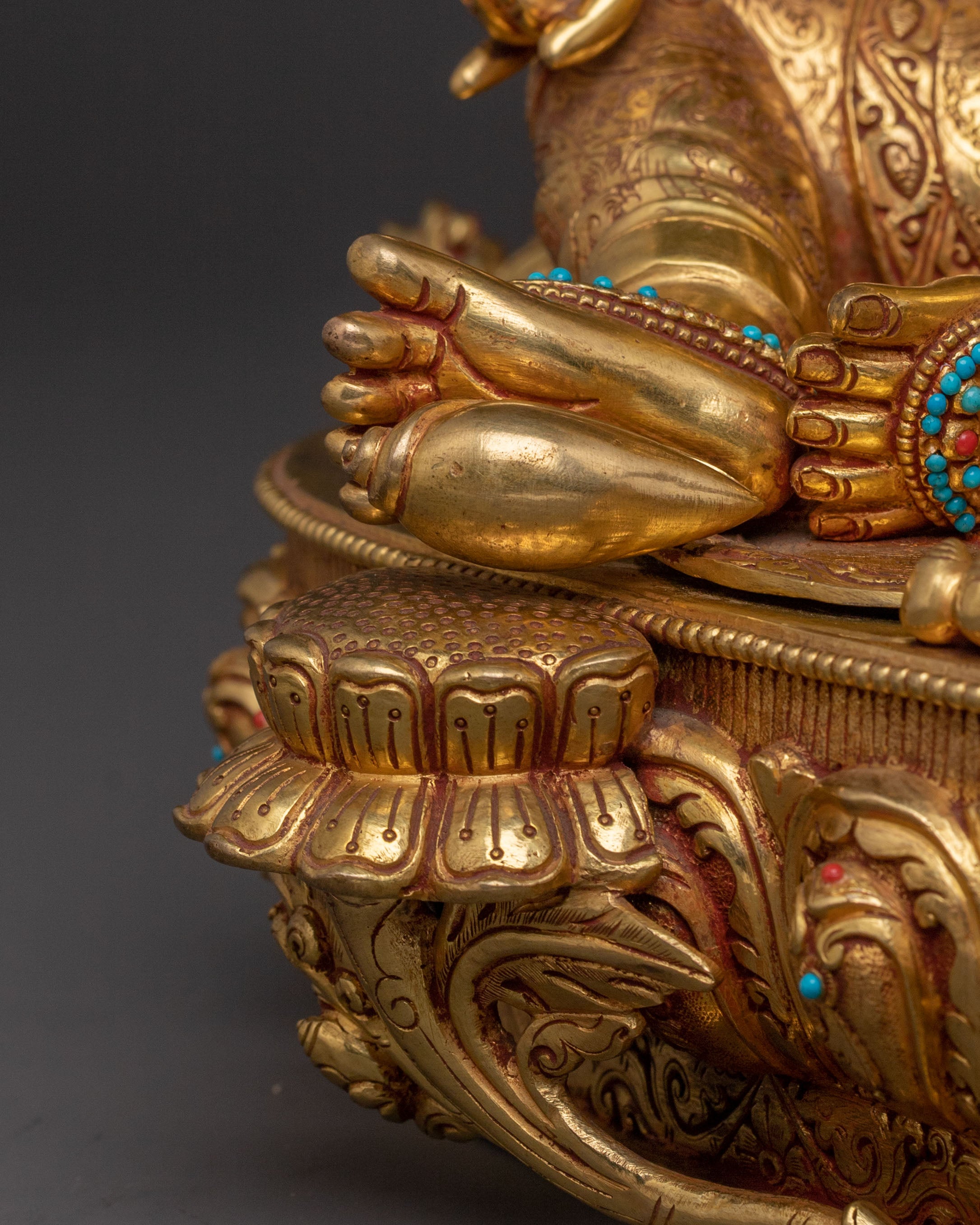 Dzambhala Guardian Statue | Tibetan Wealth Deity