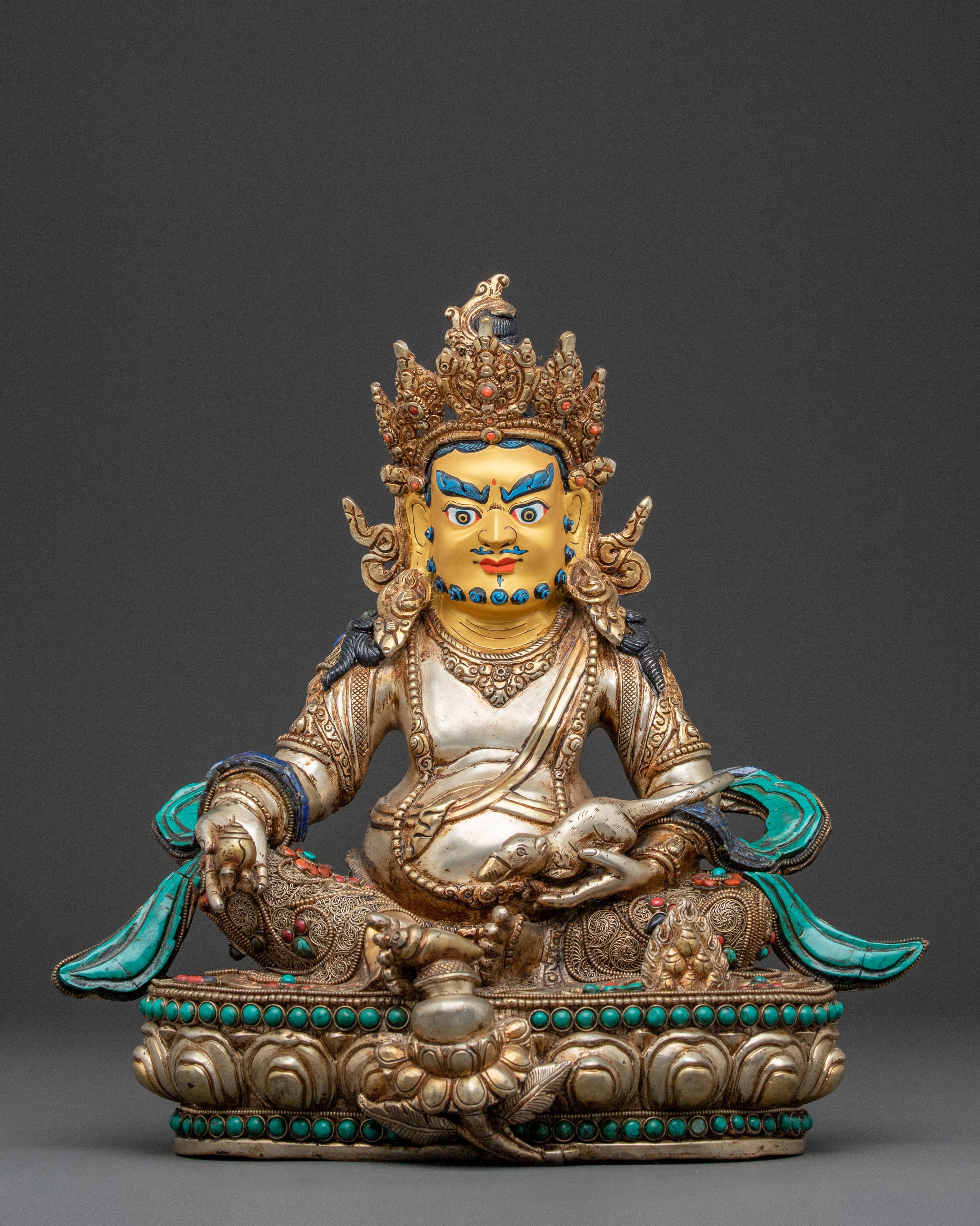 Dzambhala Prosperity Statue | God of Wealth