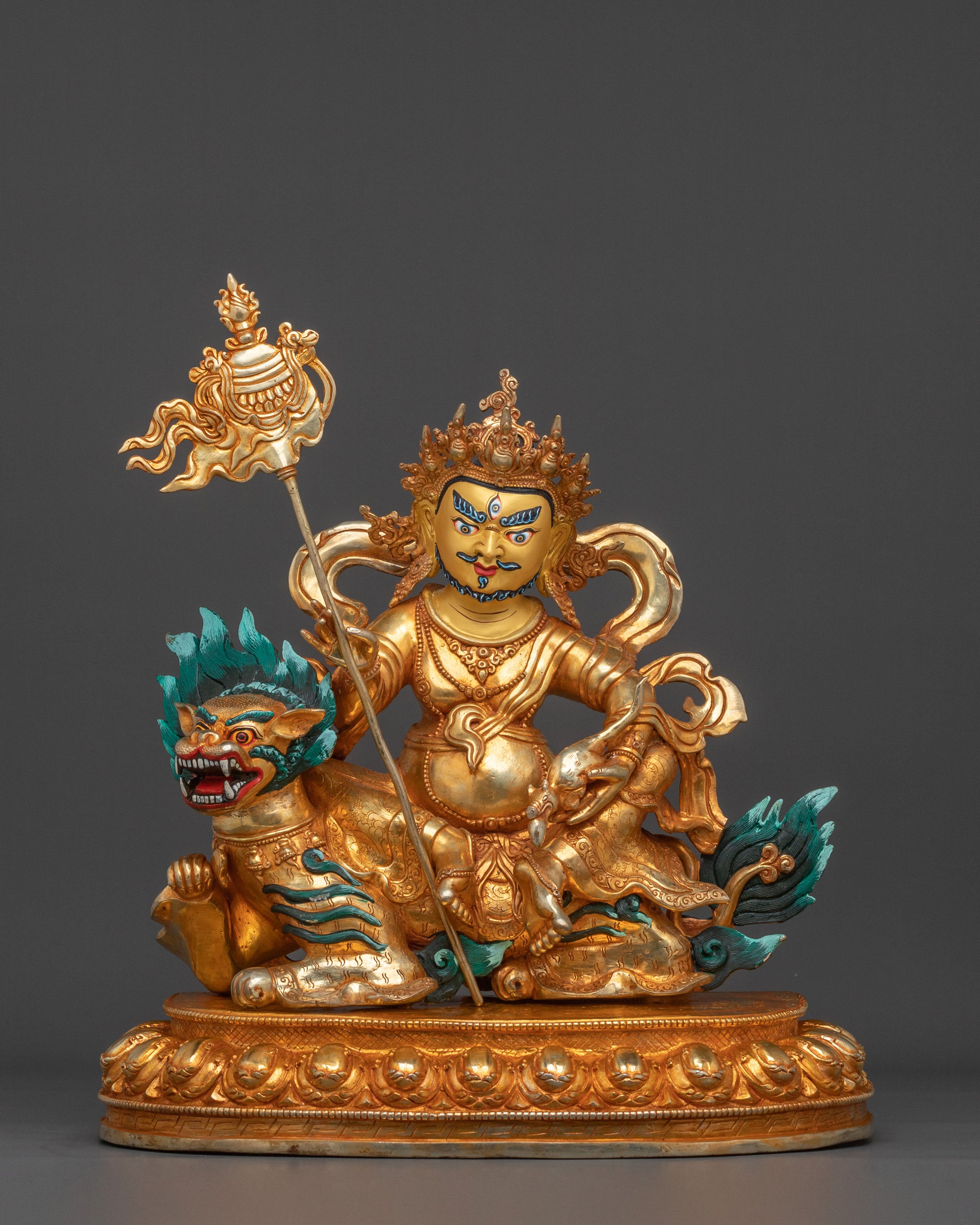 24K Gold Gilded Handcrafted Namtoshe Statue