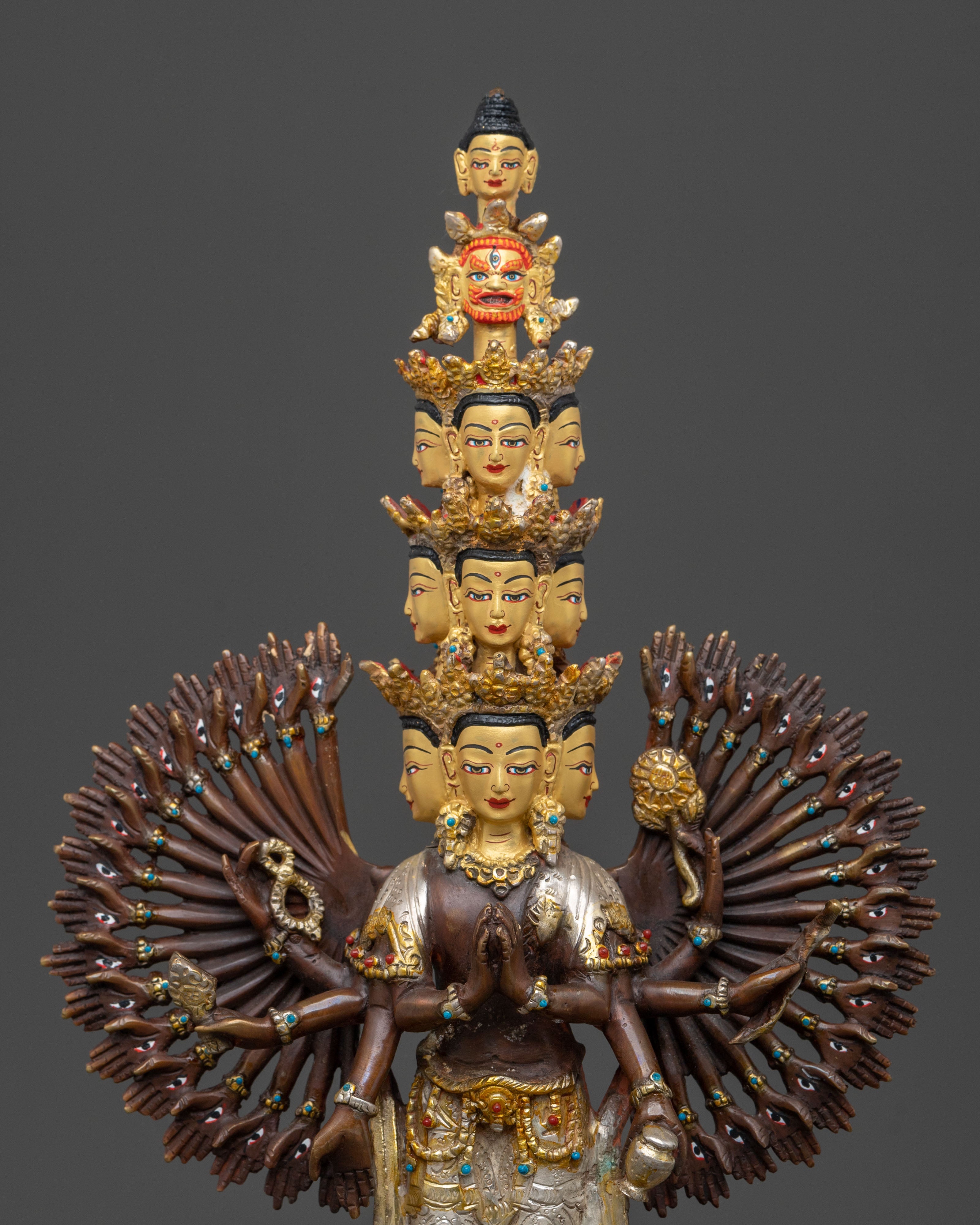 Thousand-Armed Chenrezig Statue | Compassionate Deity
