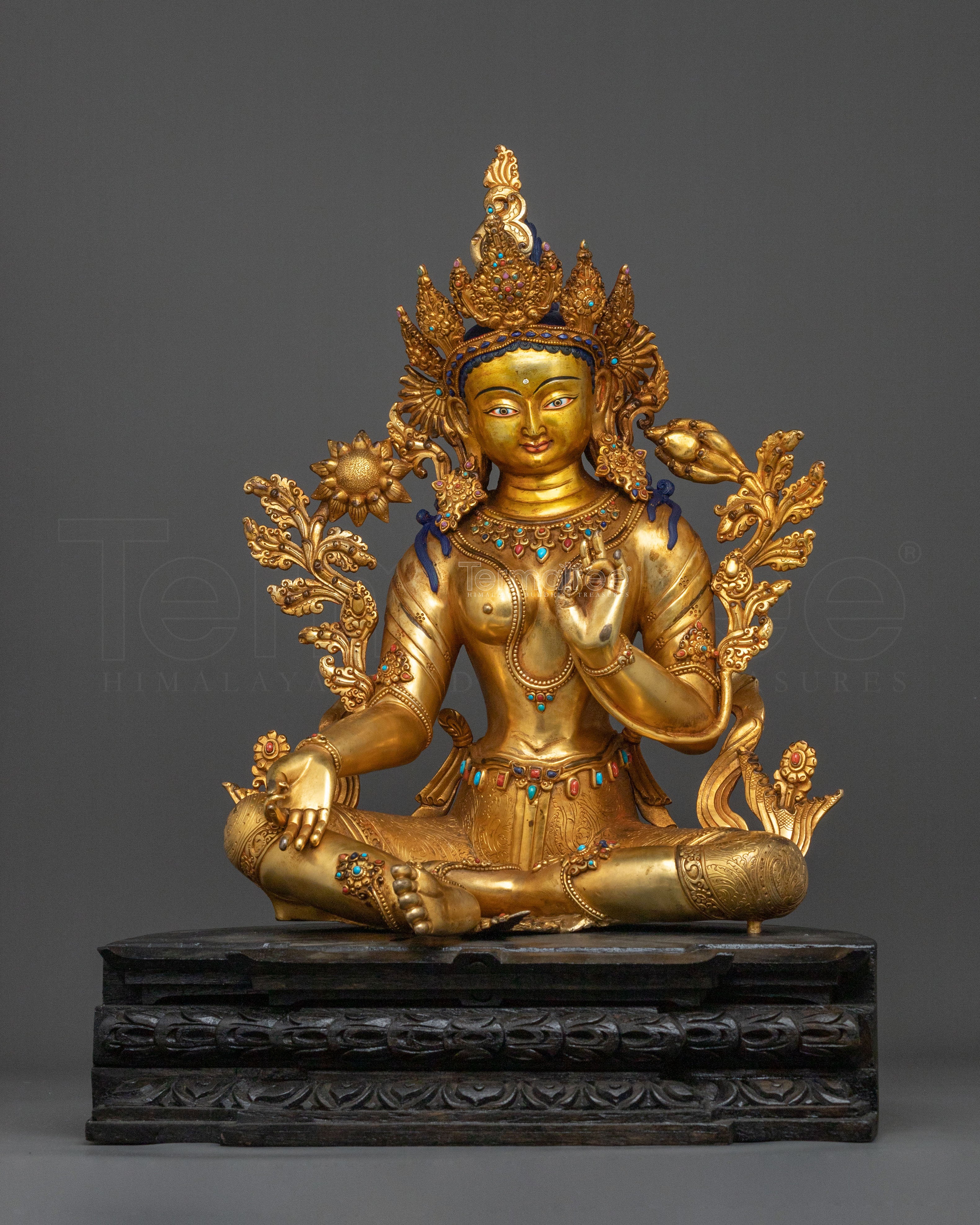 Green Tara Statue