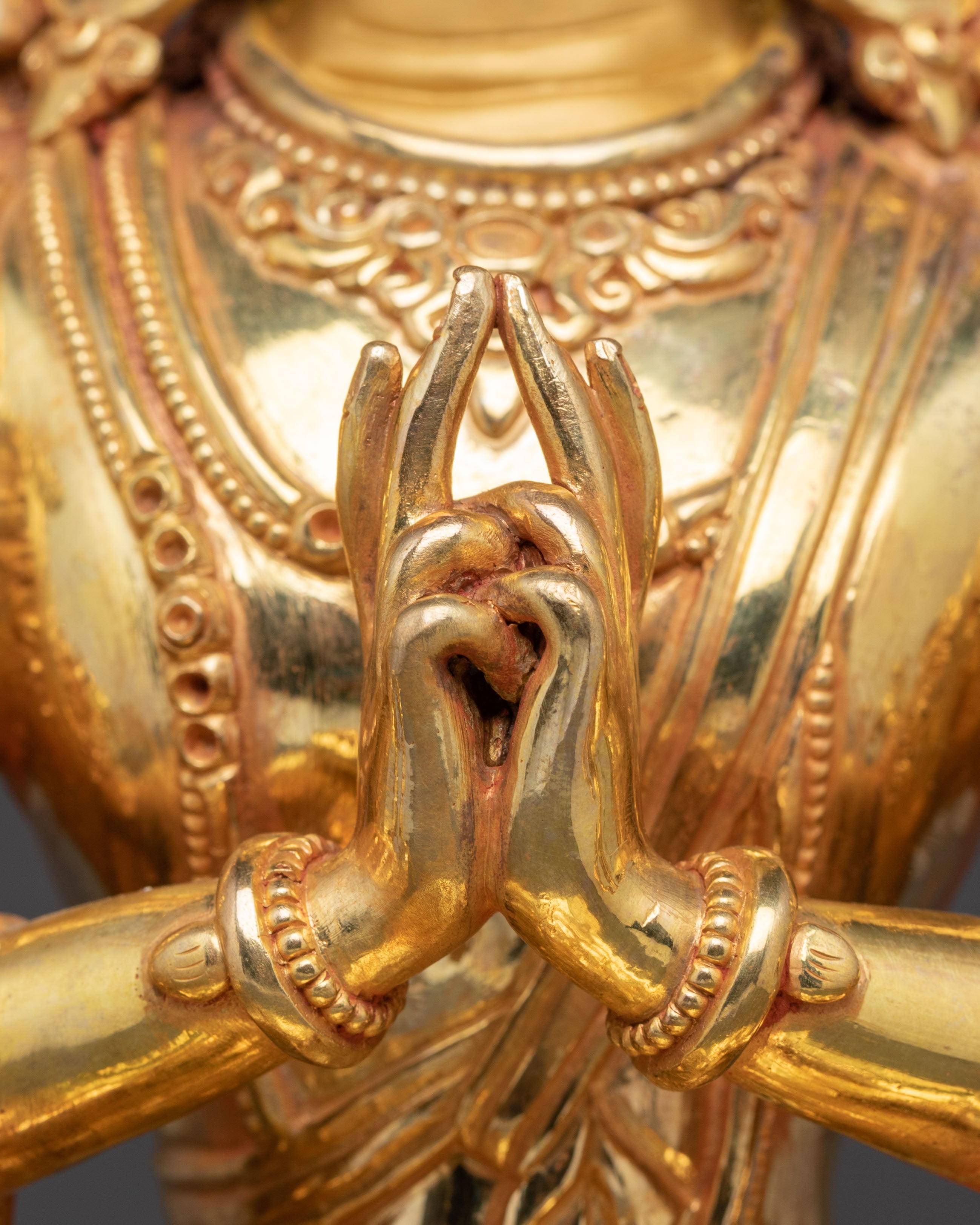 Serene Statue of Bodhisattva Cundi | A Symbol of Universal Compassion